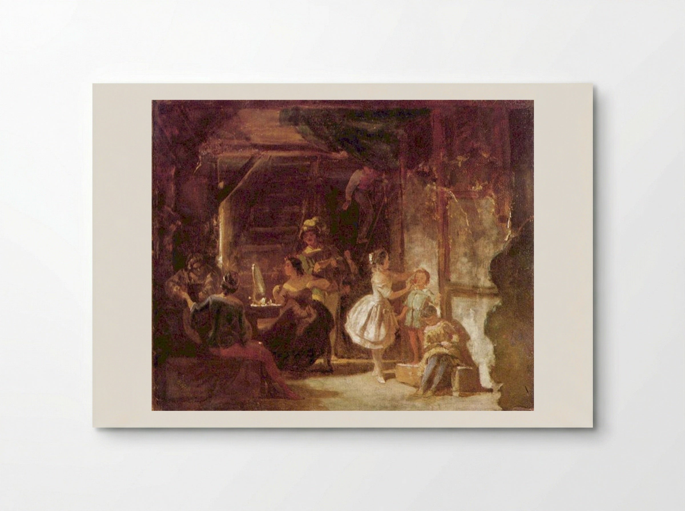 Backstage - Carl Spitzweg - Poster