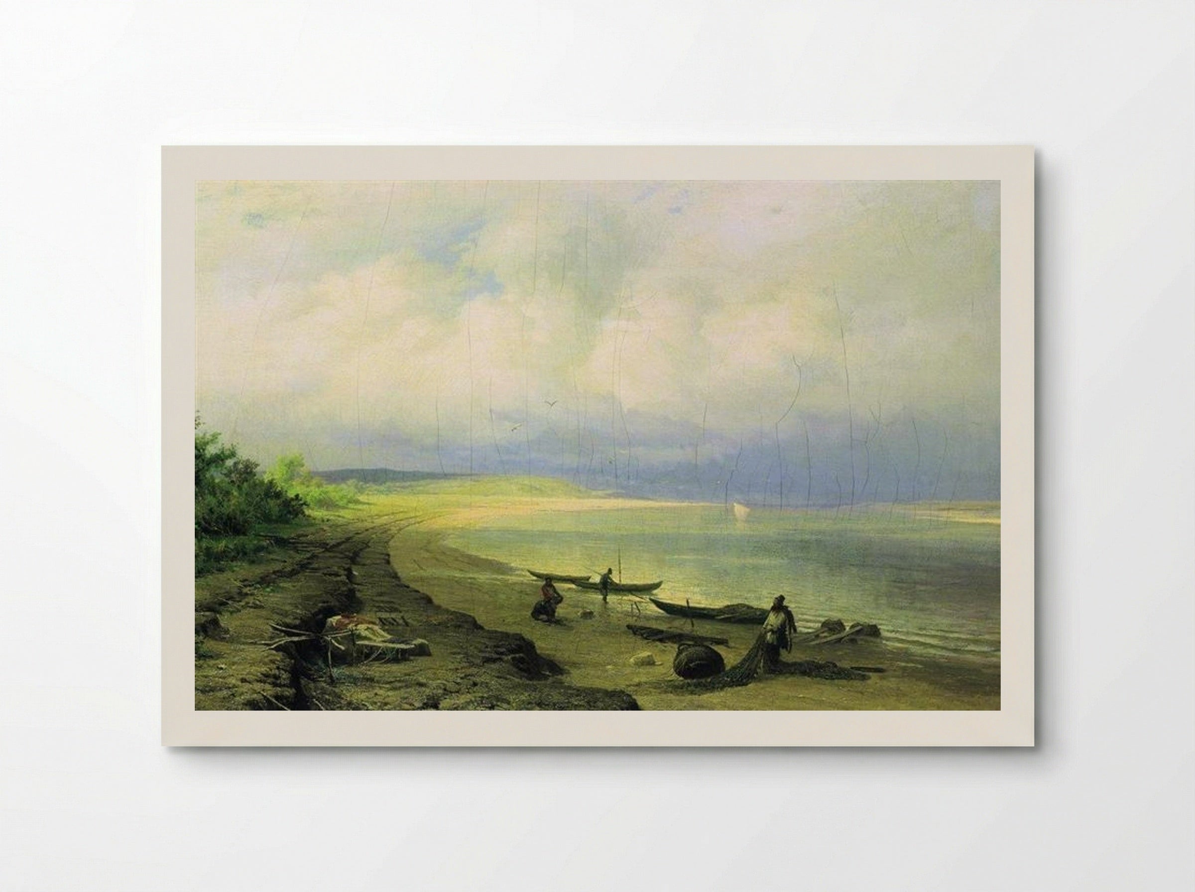 Bank of the Volga after the Storm - Fyodor Vasilyev - Poster