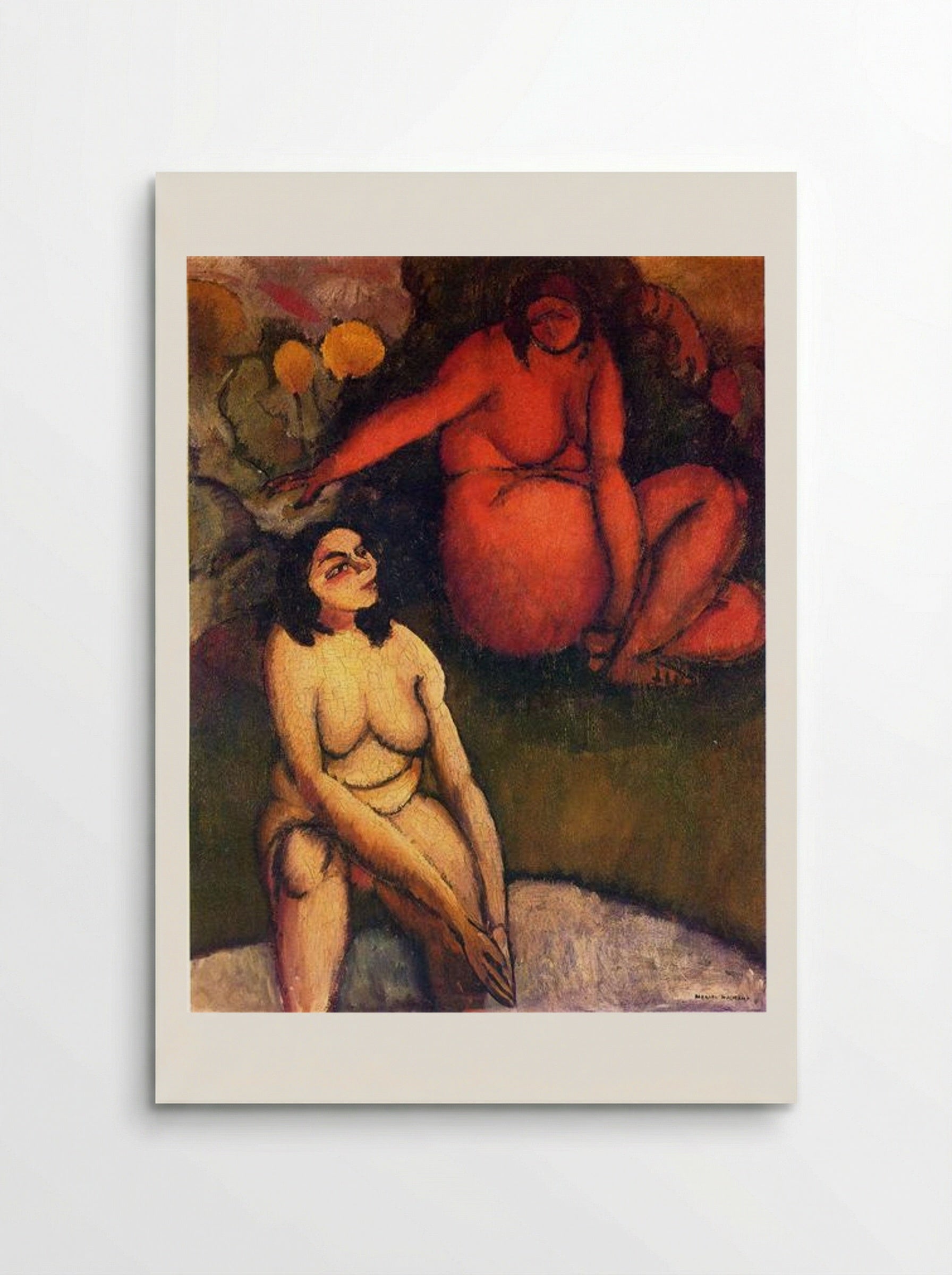 Baptism - Marcel Duchamp - Poster