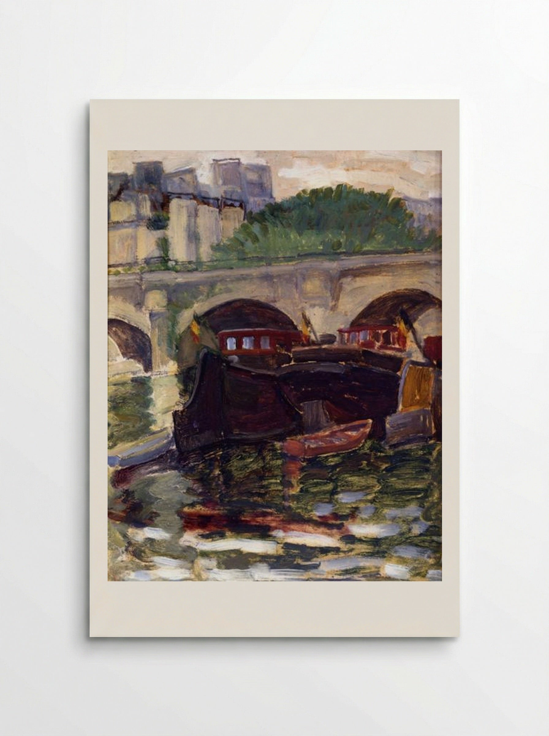 Barges - Henri-Edmond Cross - Poster
