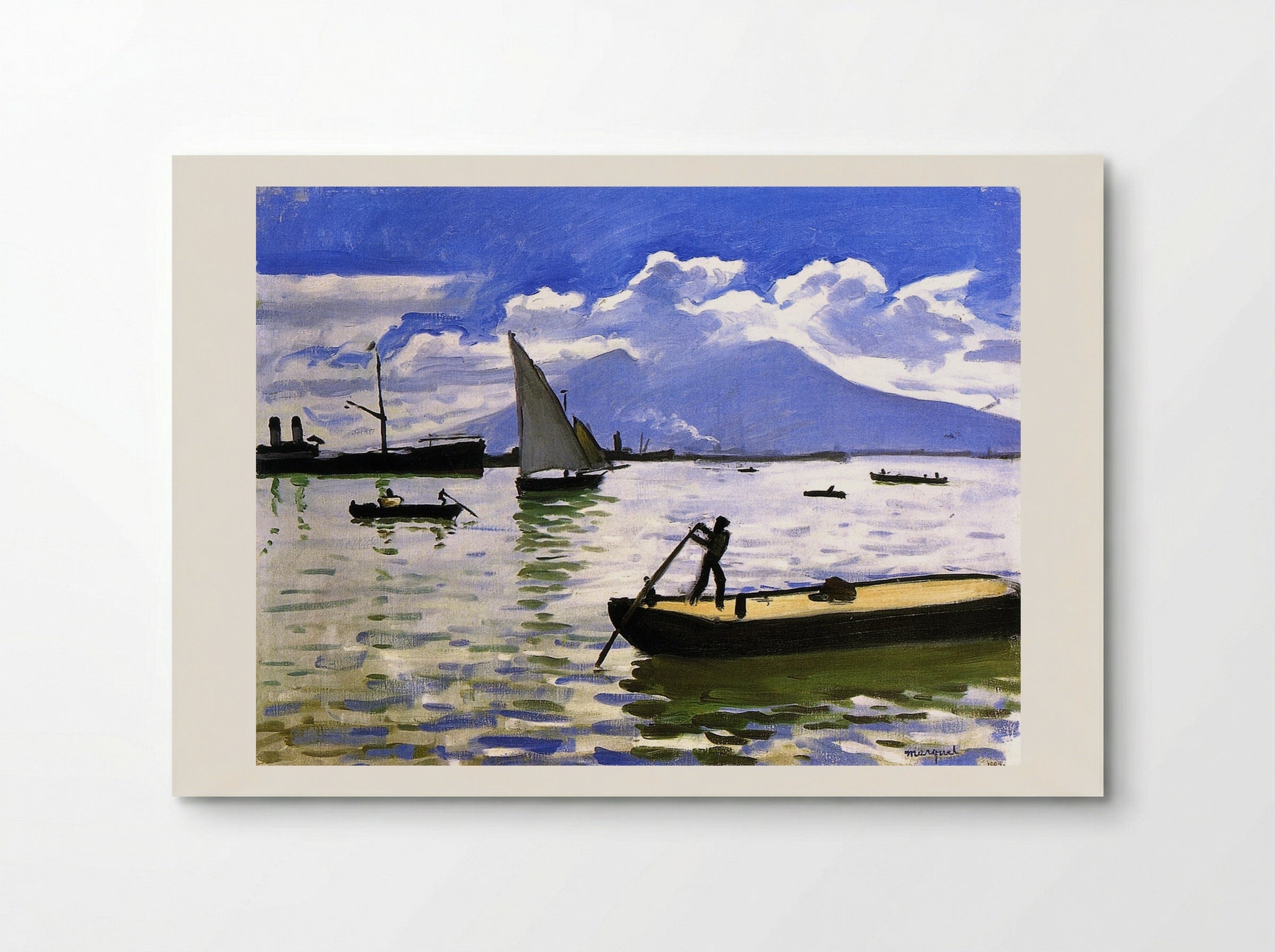 Bay of Naples - Albert Marquet - Poster