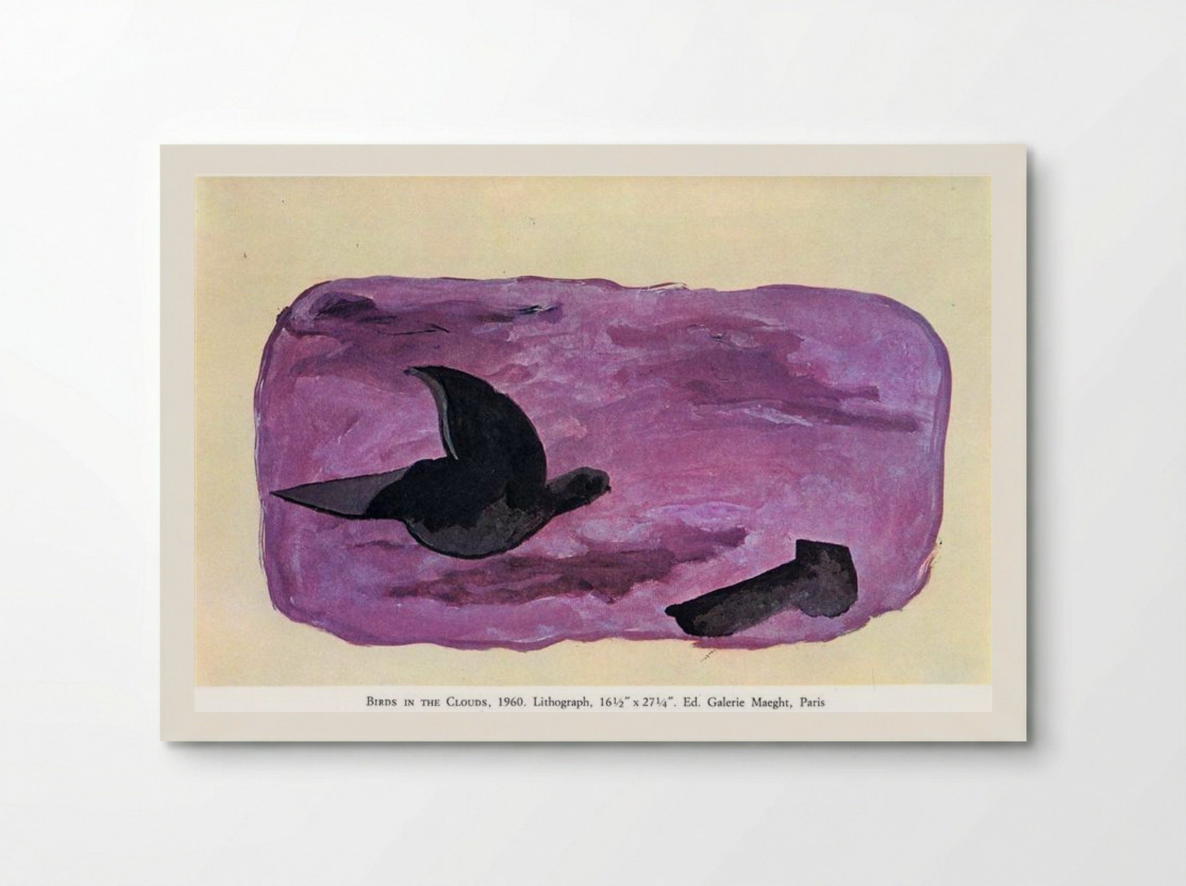 Birds in the Clouds - Georges Braque - Poster