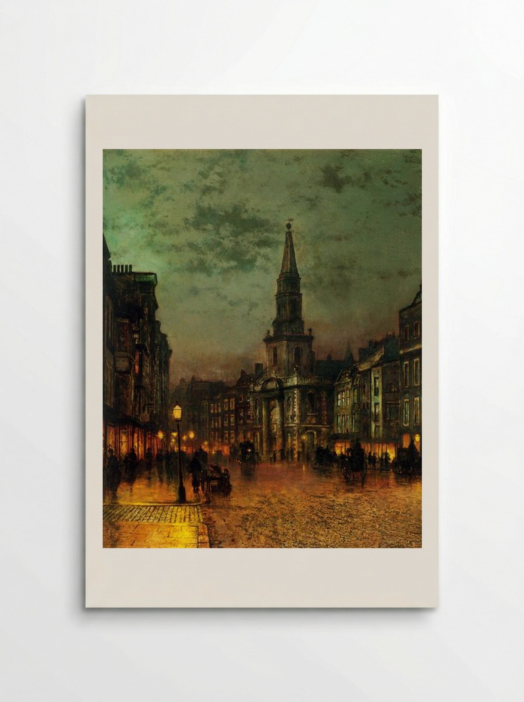 Blackman Street, London - John Atkinson Grimshaw - Poster