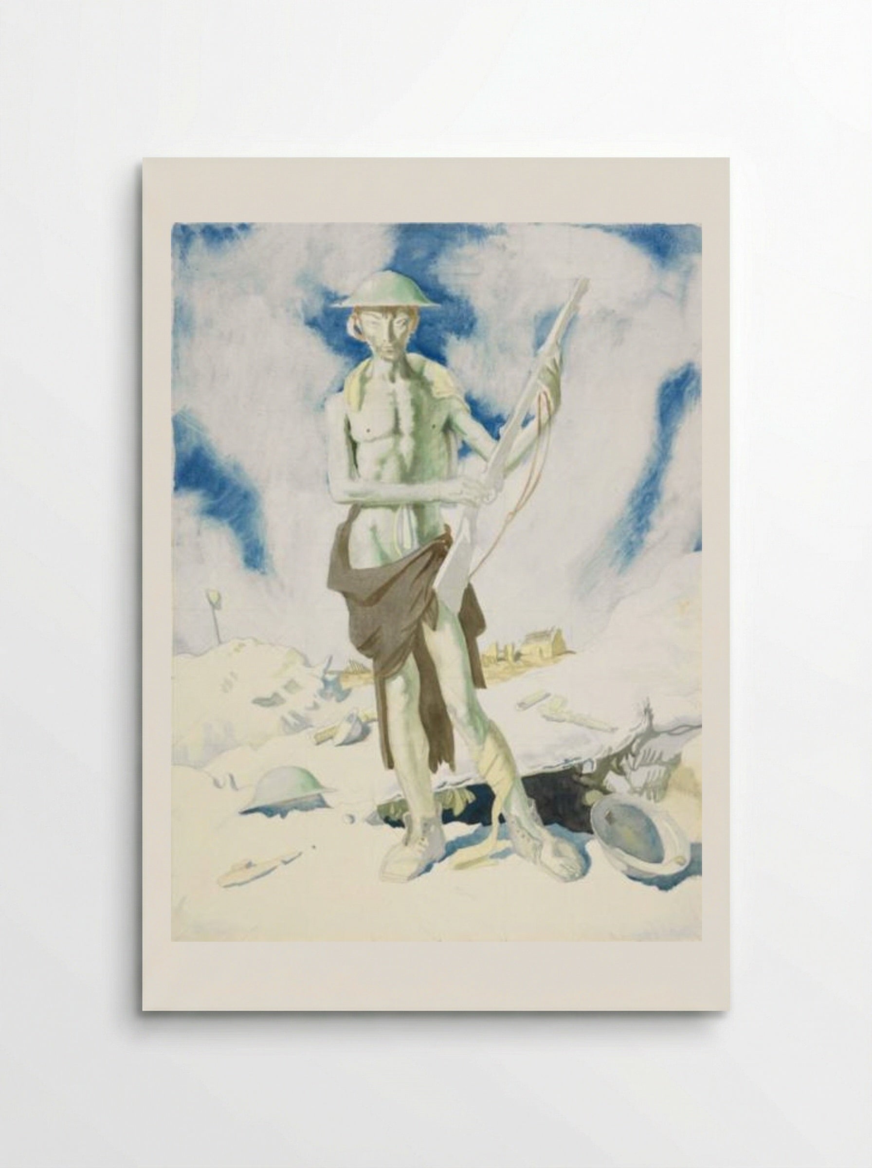 Blown Up, 1917 - William Orpen - Poster