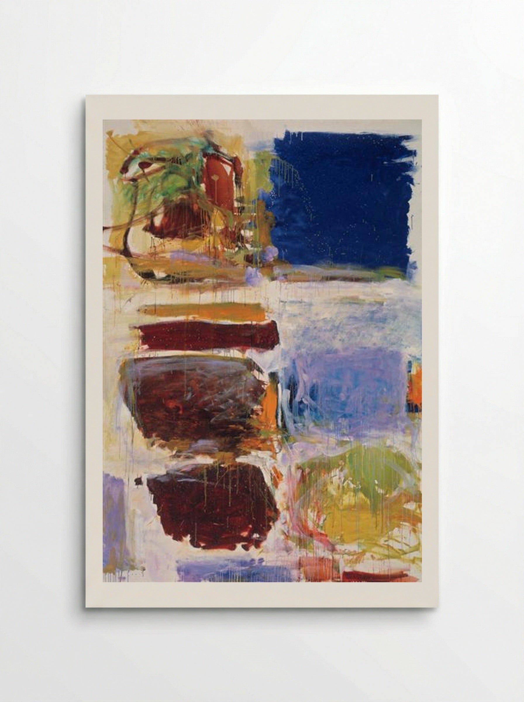 Blue Territory - Joan Mitchell - Poster