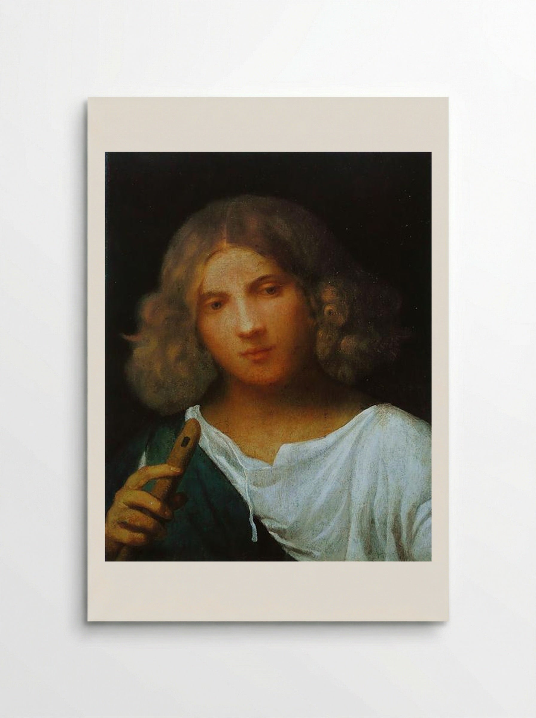 Boy with a Flute - Giorgione - Poster