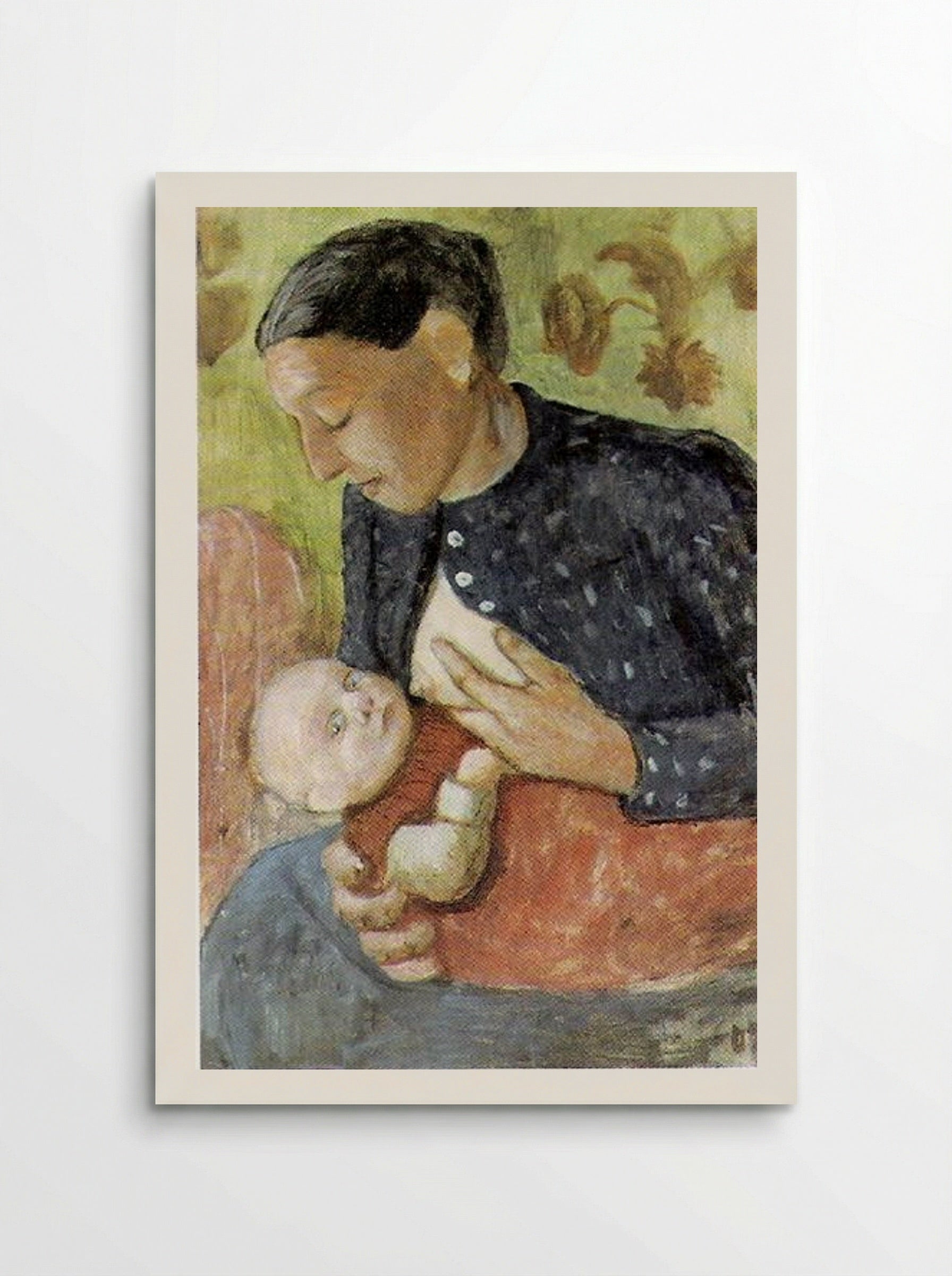 Breastfeeding Mother of Paula Modersohn-Becker (Paula Modersohn-Becker) - Paula Modersohn-Becker - Poster