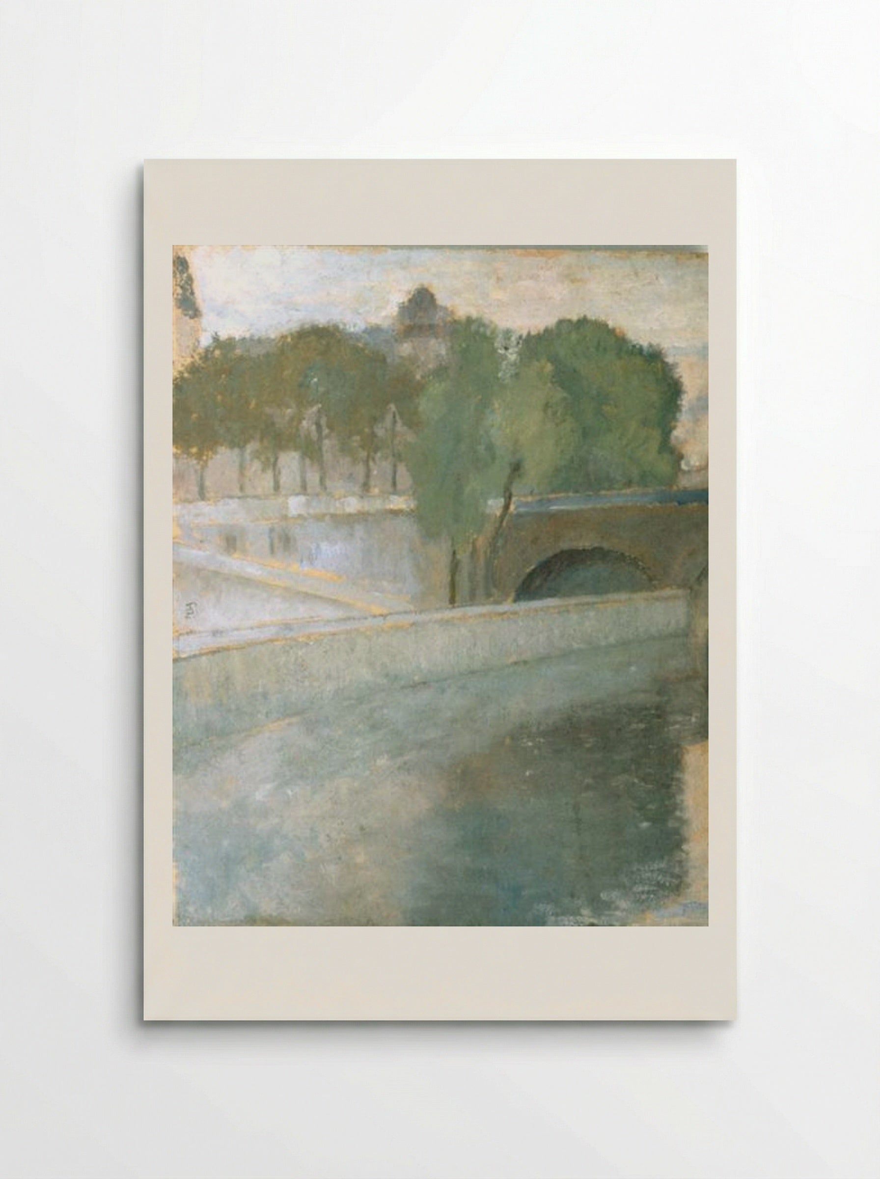 Bridge Over Seine - Theodor Pallady - Poster