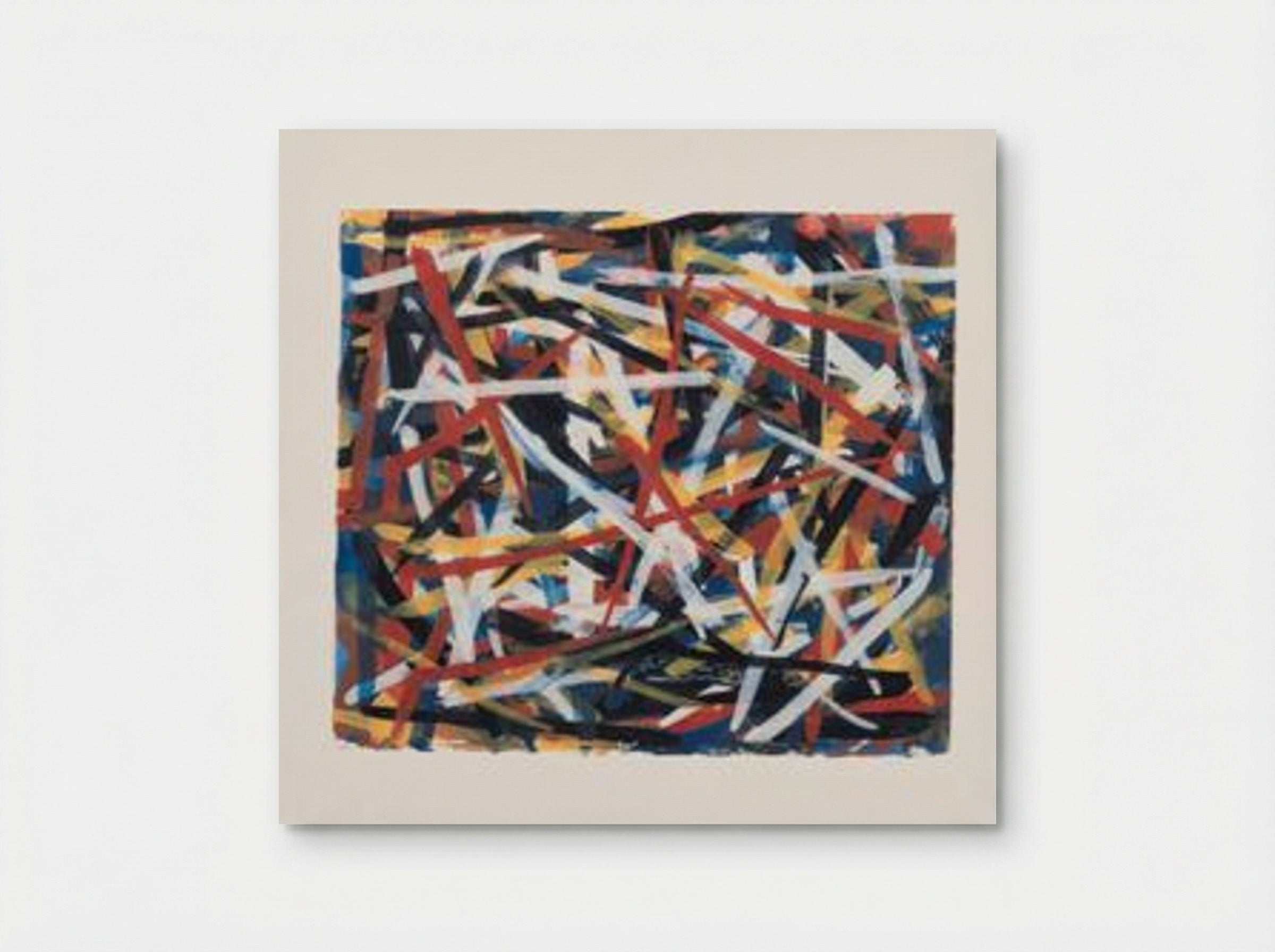Brushstrokes - Sol LeWitt - Poster
