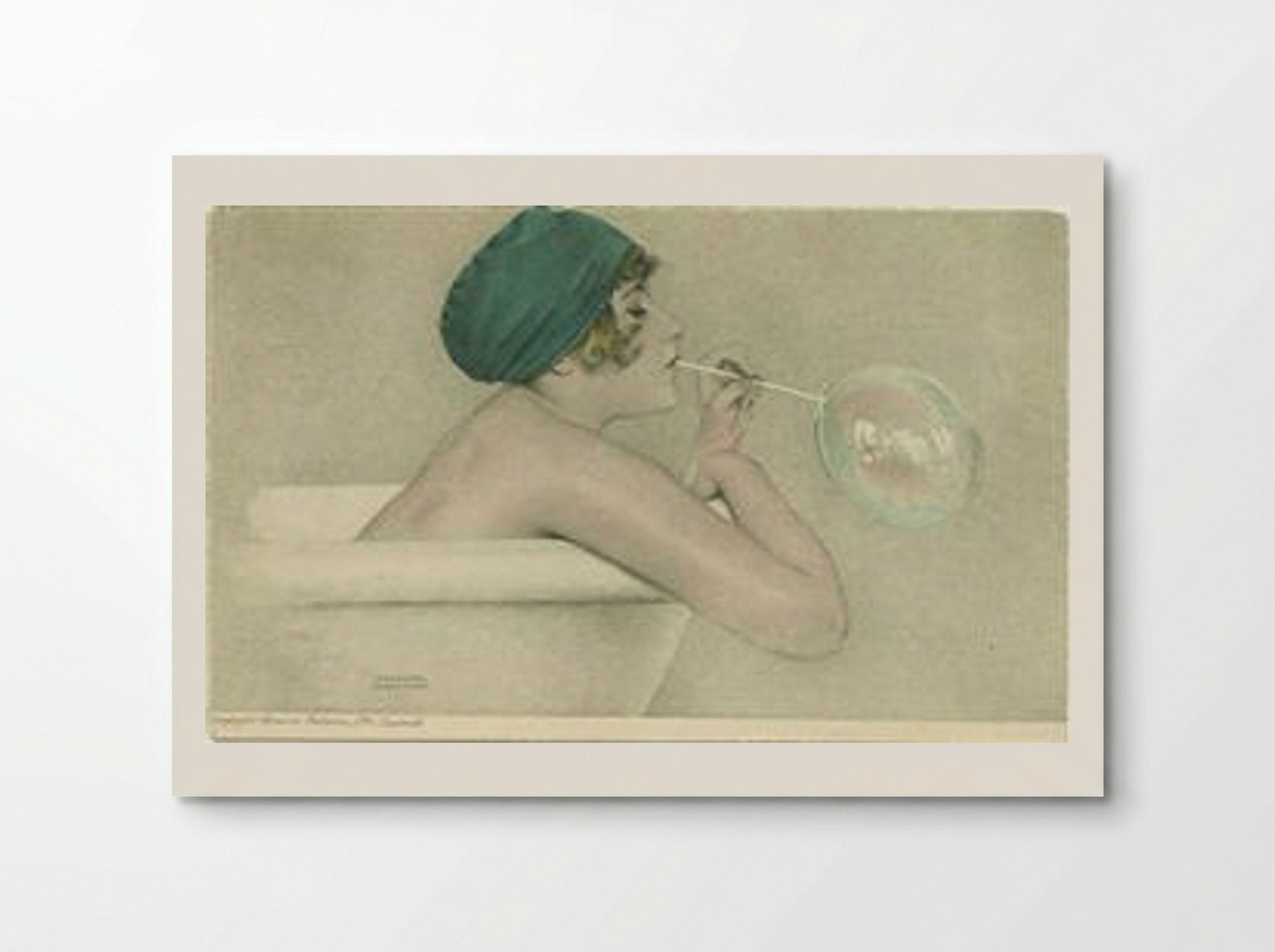 Bubbles - Raphael Kirchner - Poster