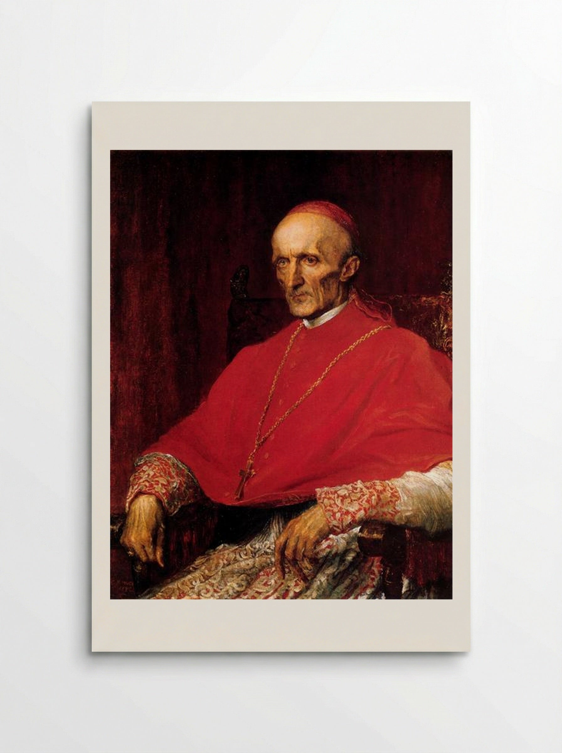 Cardinal Manning - George Frederic Watts - Poster