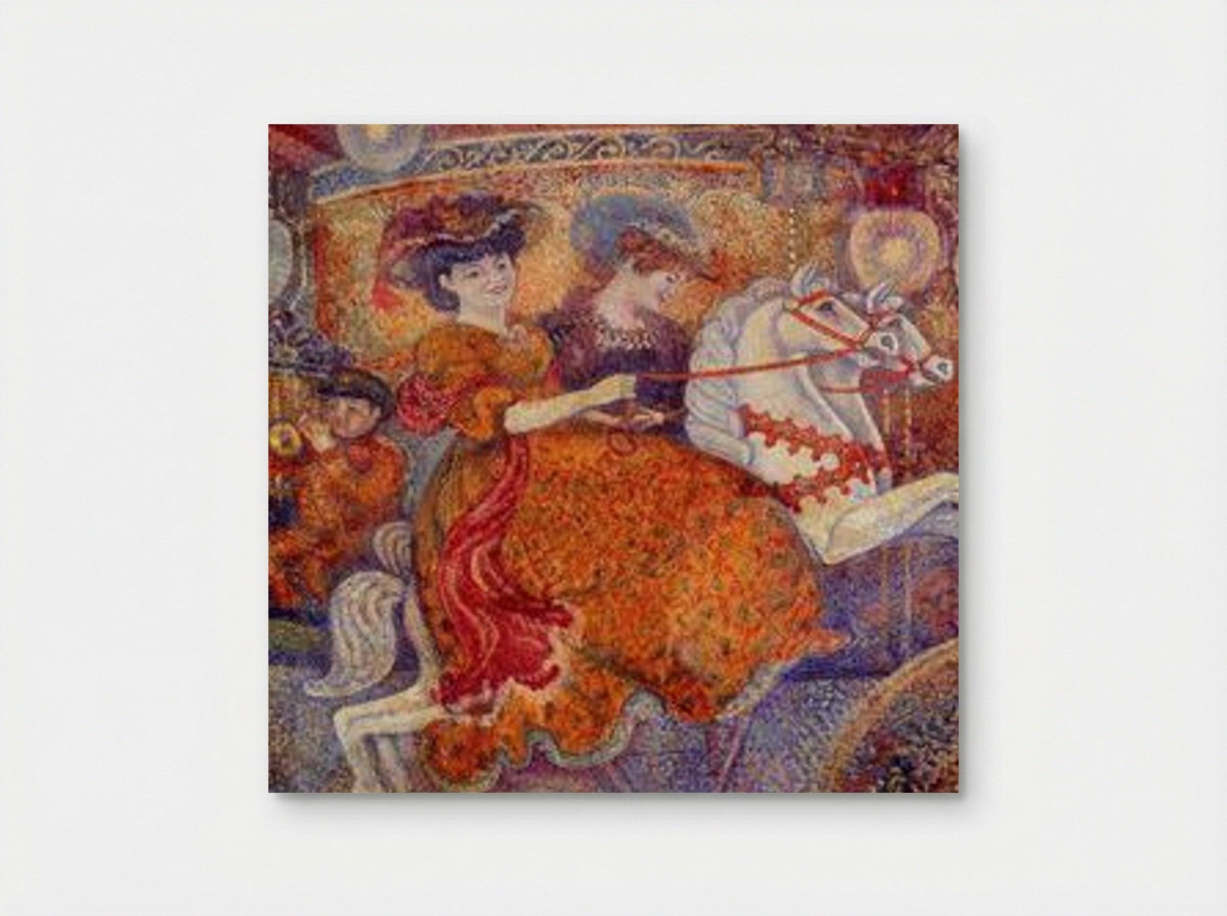 Carnival the Carousel - Georges Lemmen - Poster