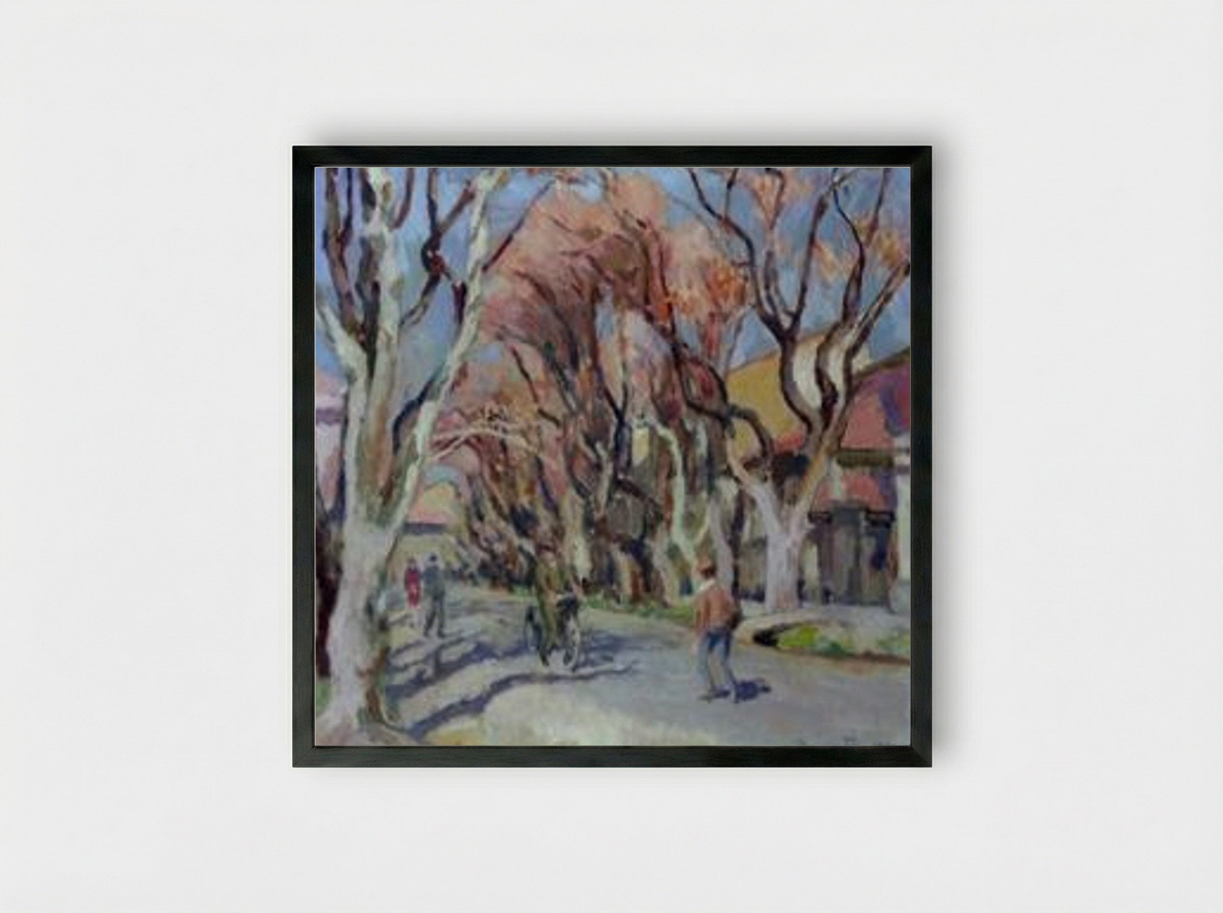 Carpentras, Provence - Roger Fry - Framed Print Black