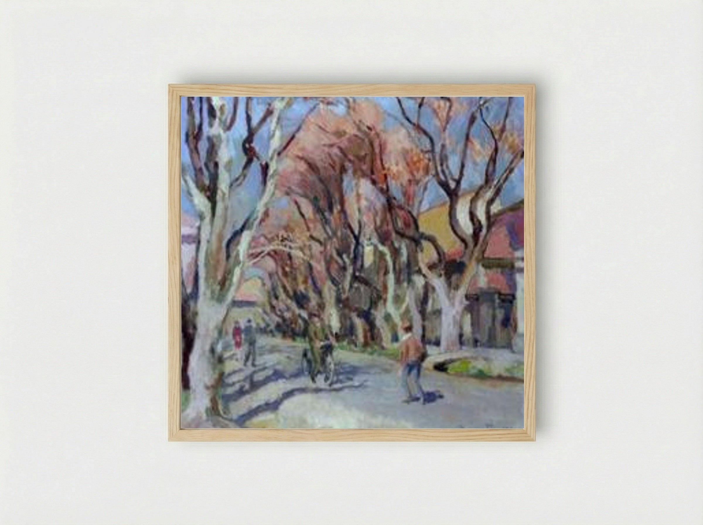 Carpentras, Provence - Roger Fry - Framed Print Wood