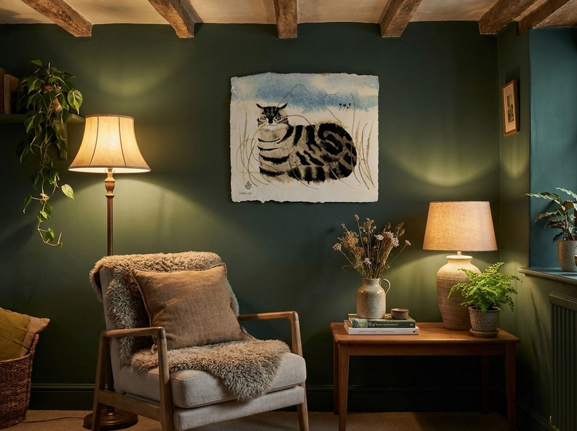 Cat - Mary Fedden - Lifestyle