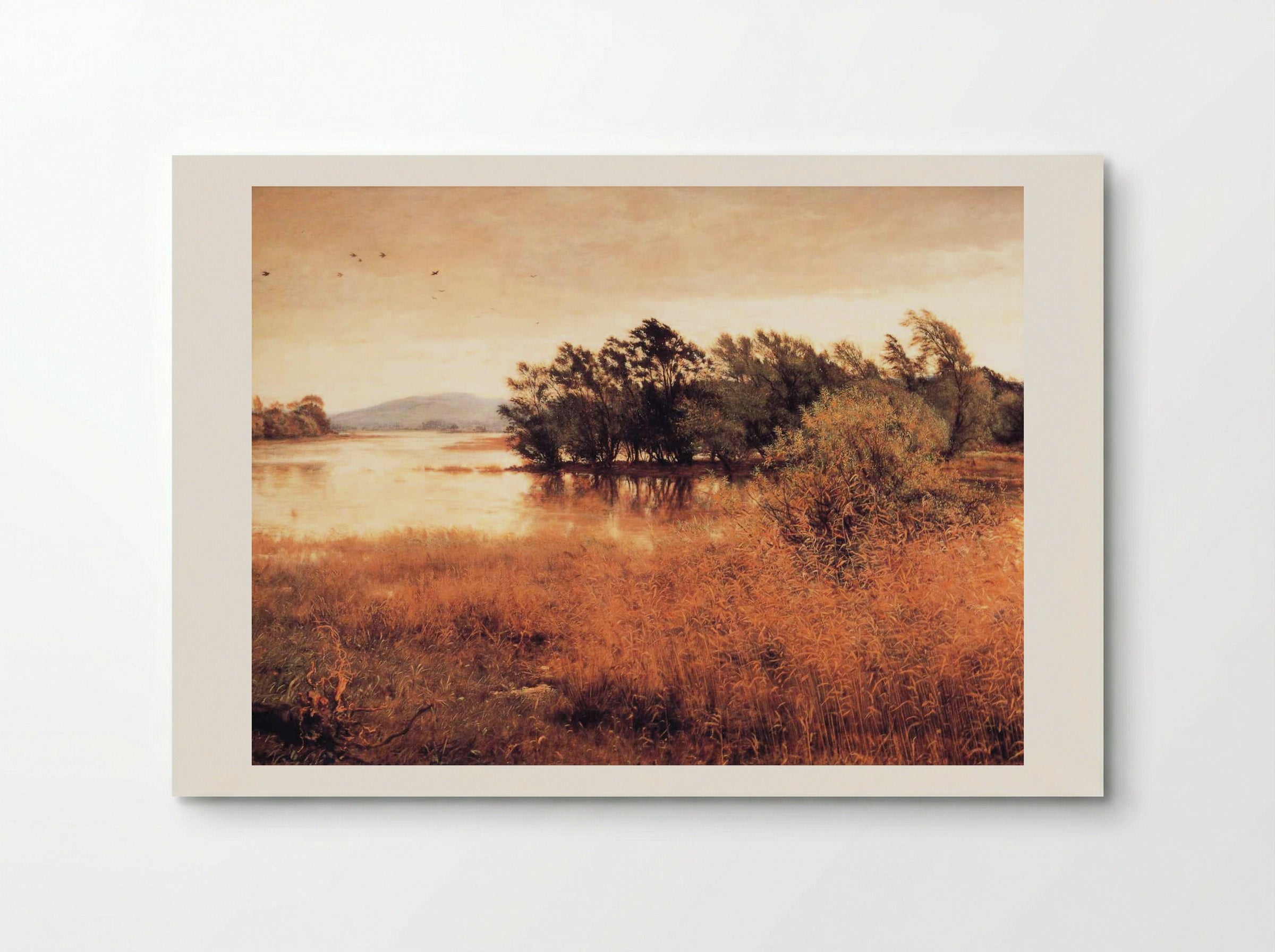 Chill October - John Everett Millais - Poster