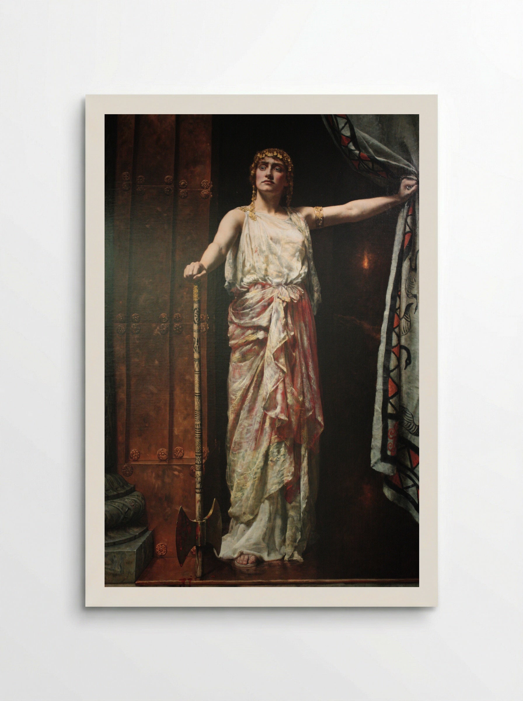 Clytemnestra - John Collier - Poster