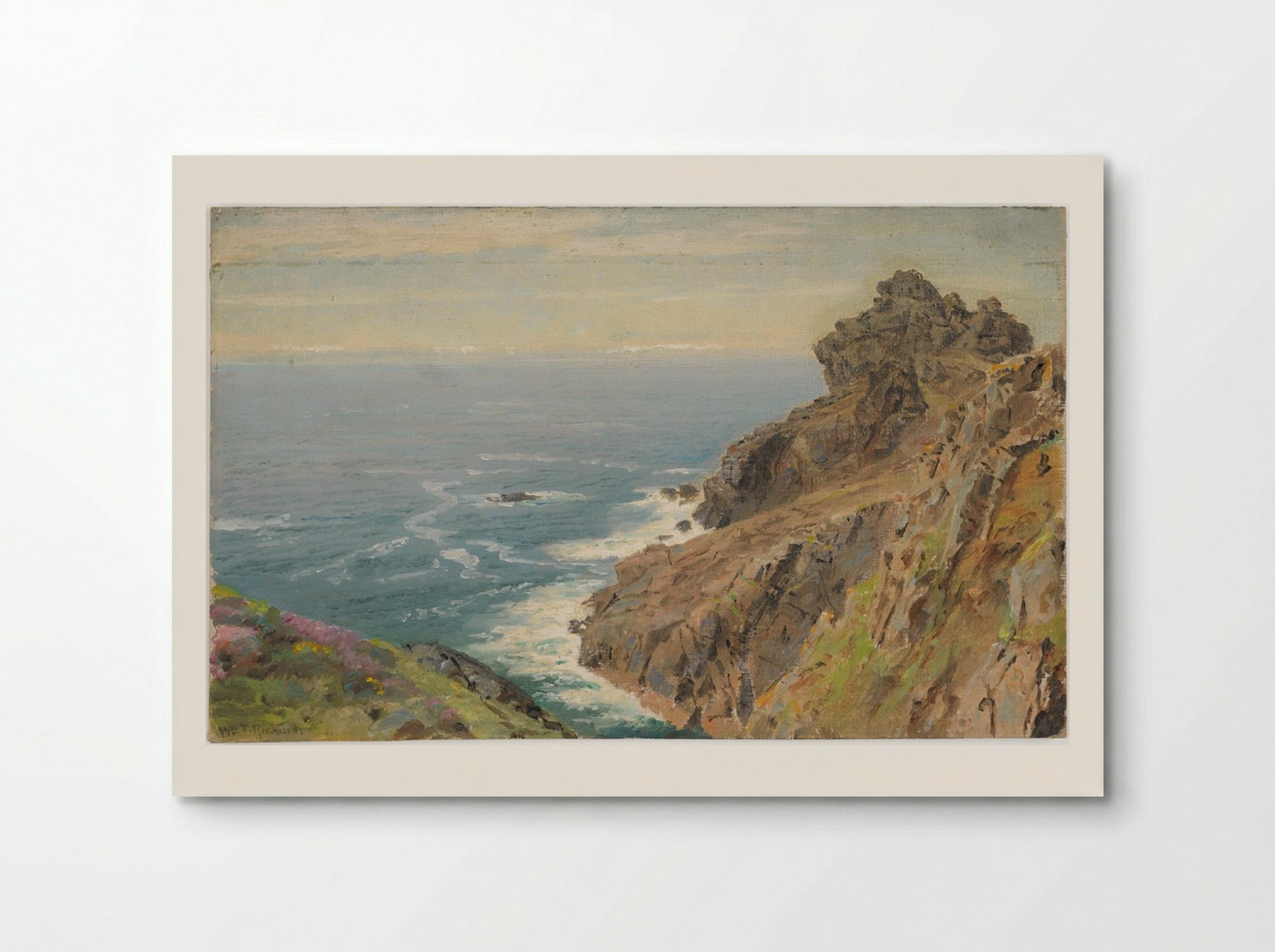 Coast Near Boscastle, Cornwall - William Trost Richards - Poster