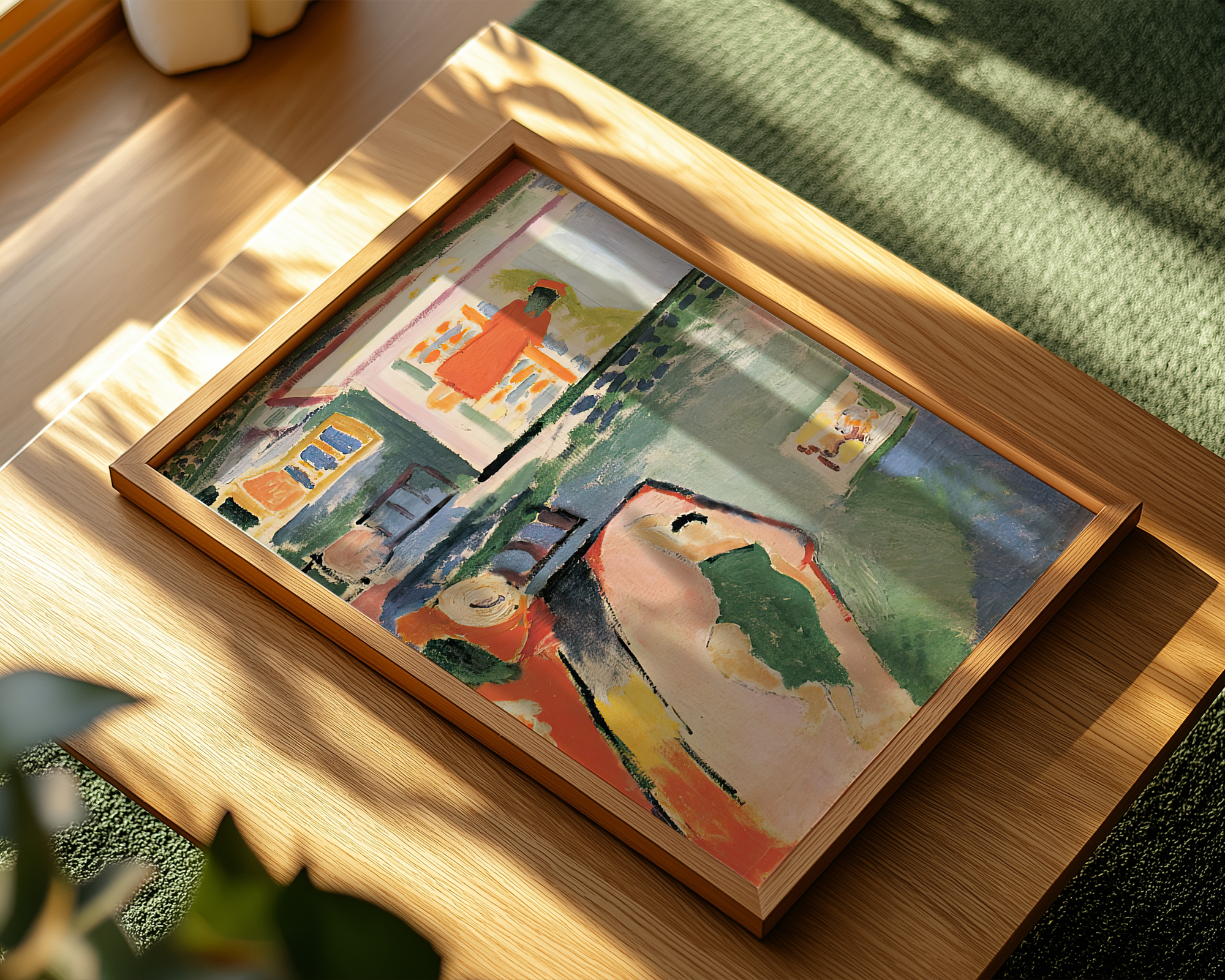 Collioure-Interior-by-Henri-Matisse-–-Fauvist-Interior-Scene-Print mockup