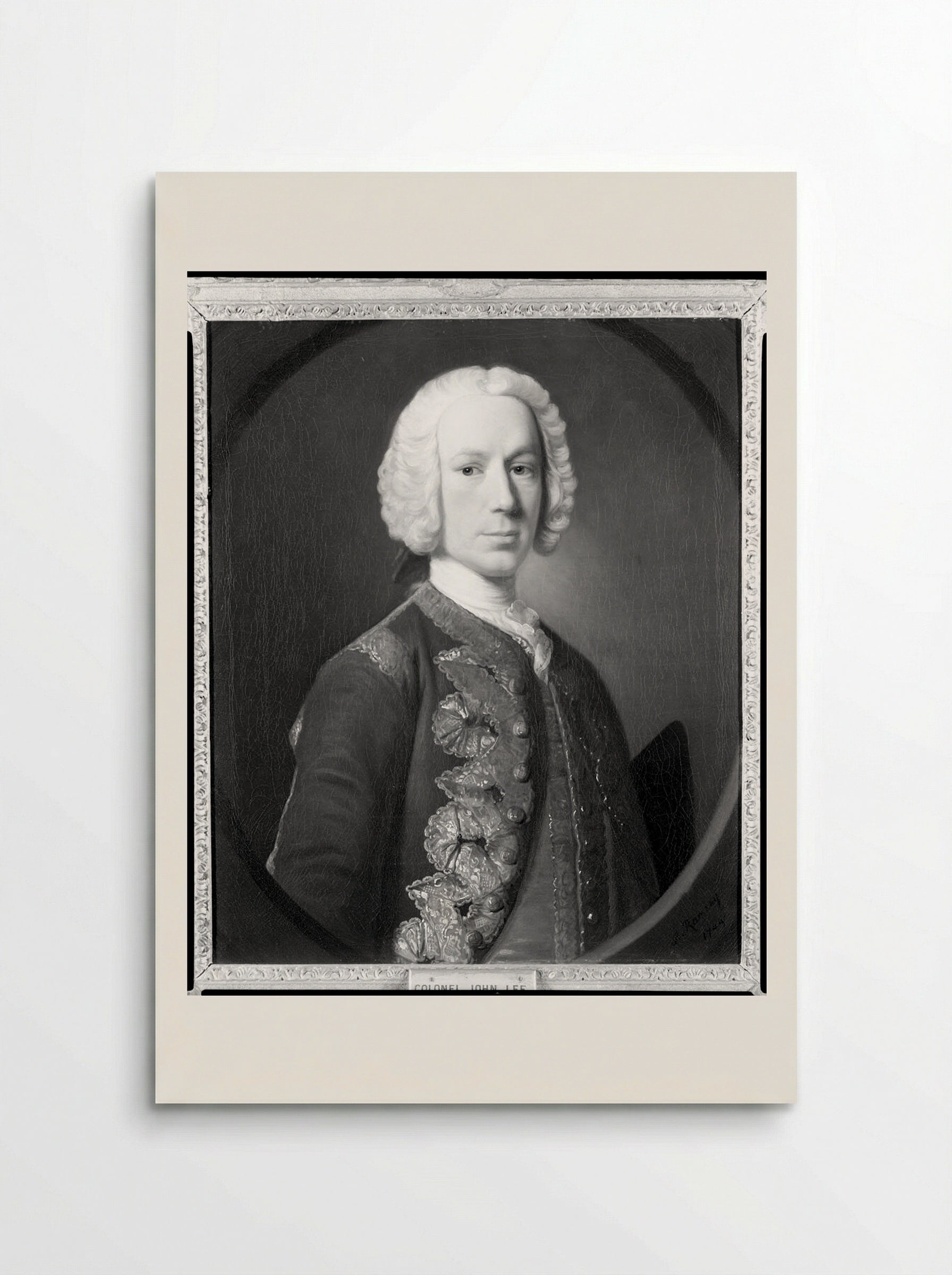 Colonel John Lee - Allan Ramsay - Poster
