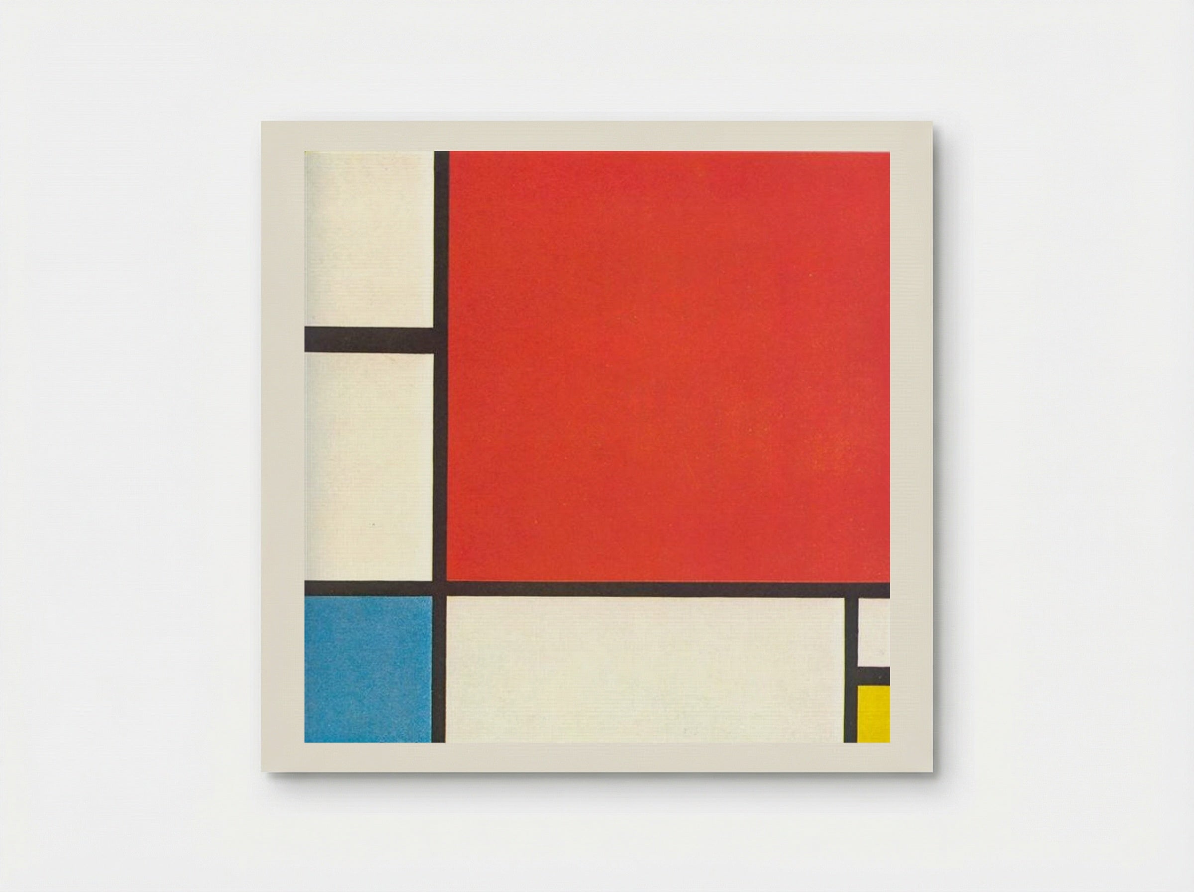 Composition with Red, Blue and Yellow - Piet Mondrian - Poster