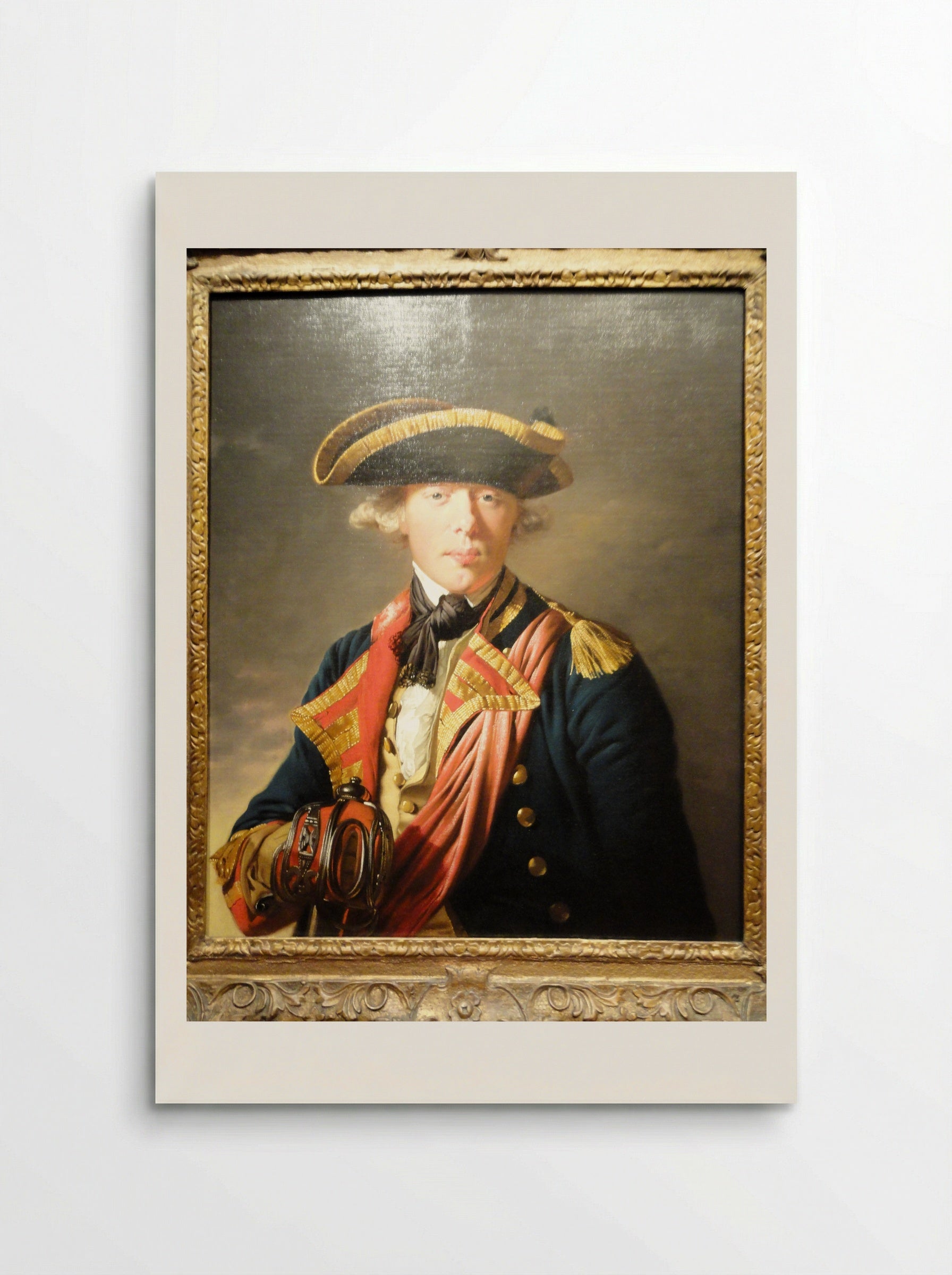 Cornet Sir George Cooke - Joseph Wright of Derby - Poster