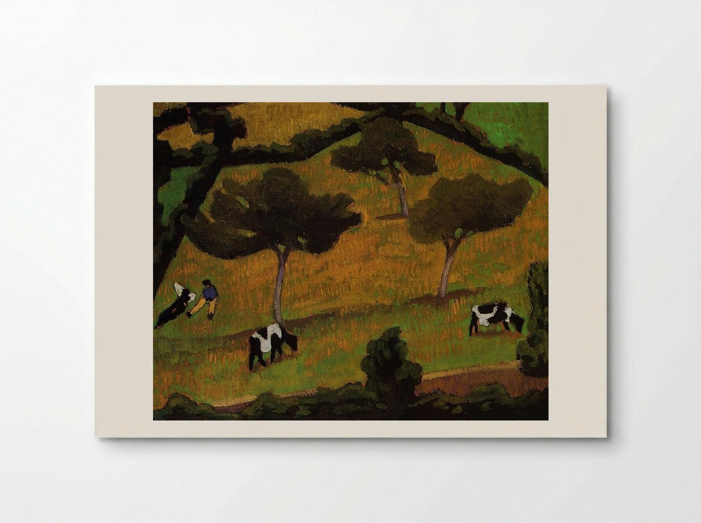 Cows in a Meadow - Roger de La Fresnaye - Poster