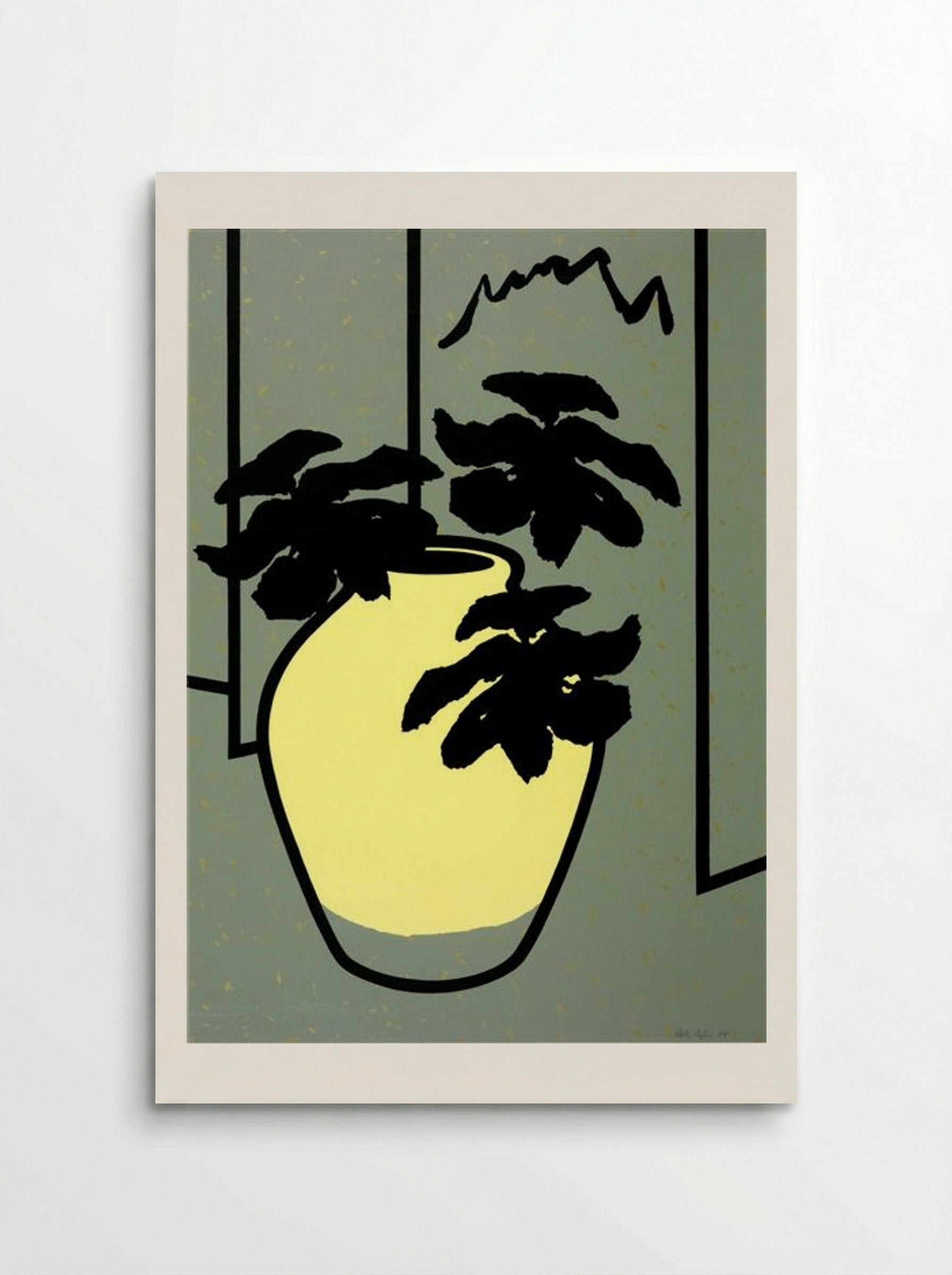 Cream Glazed Pot - Patrick Caulfield - Poster