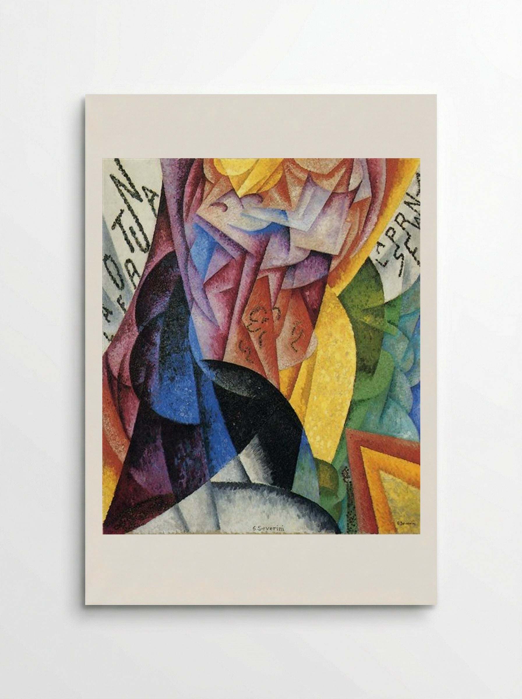 Dancer + Sea + Equals Sailing Deck - Gino Severini - Poster