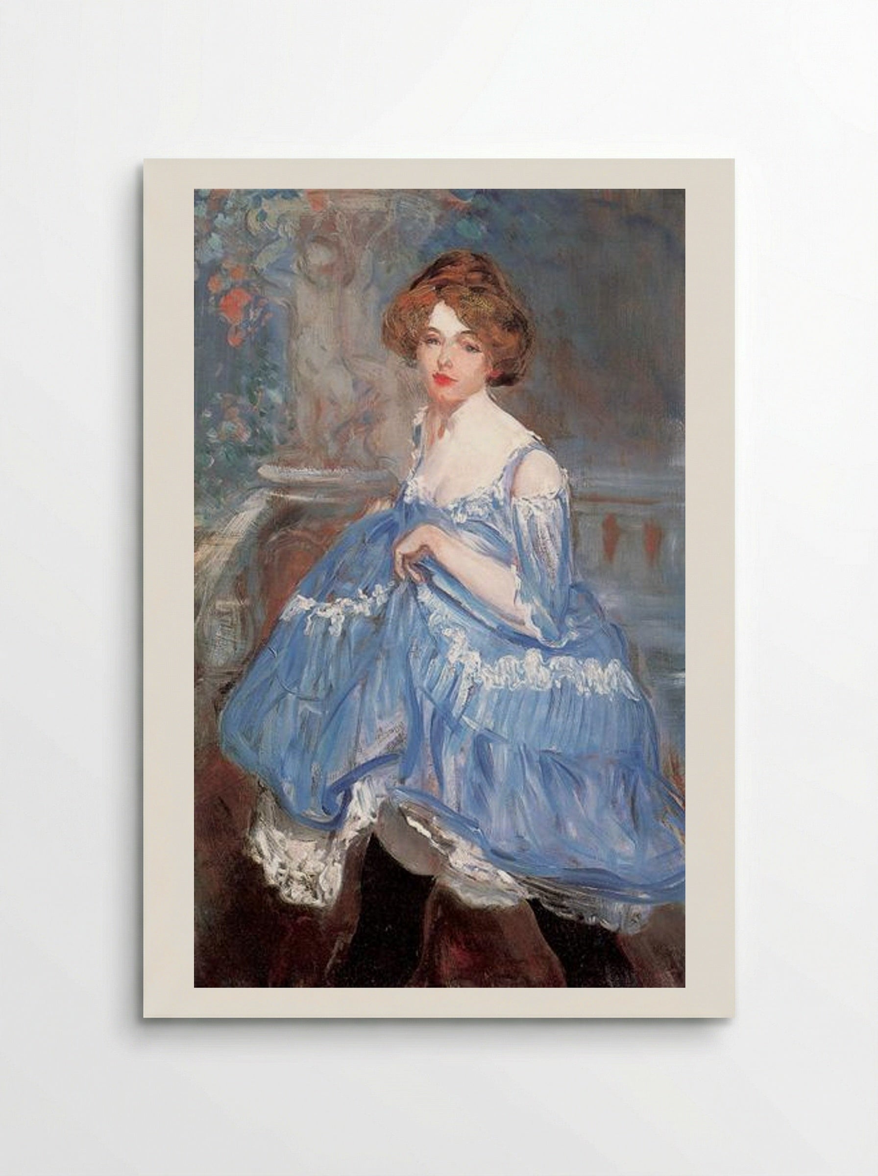 Dancer in Blue - William James Glackens - Poster