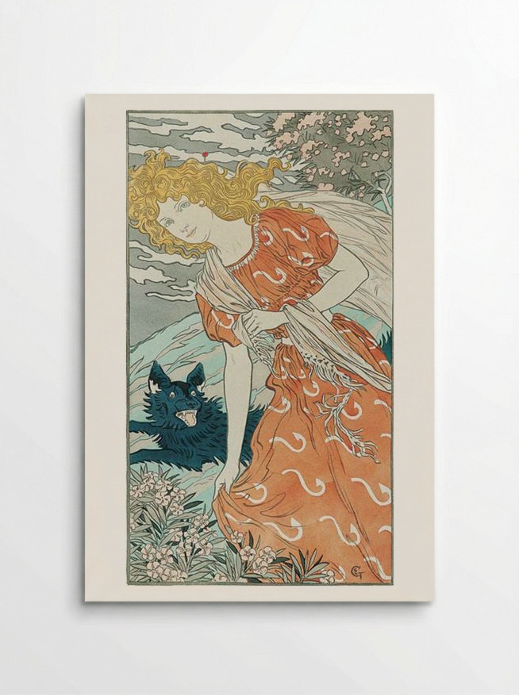 Danger - Eugène Grasset - Poster