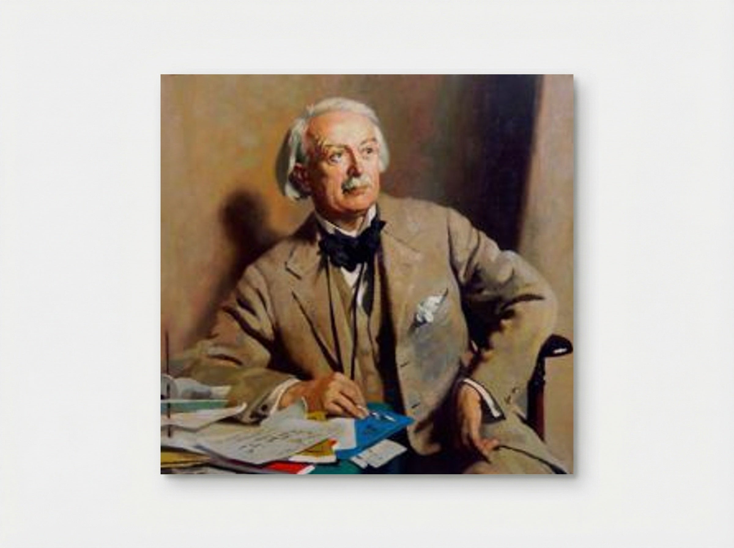 David Lloyd George, 1st Earl Lloyd-George of Dwyfor, Prime Minister - William Orpen - Poster