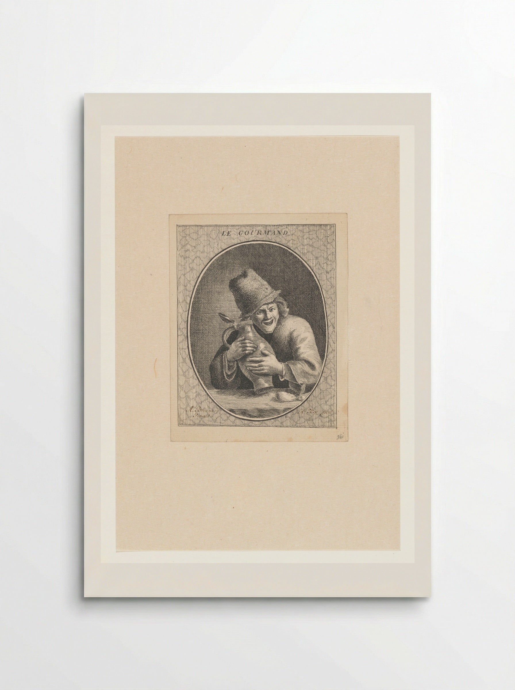 De Smulpaap - H. Kip - Poster
