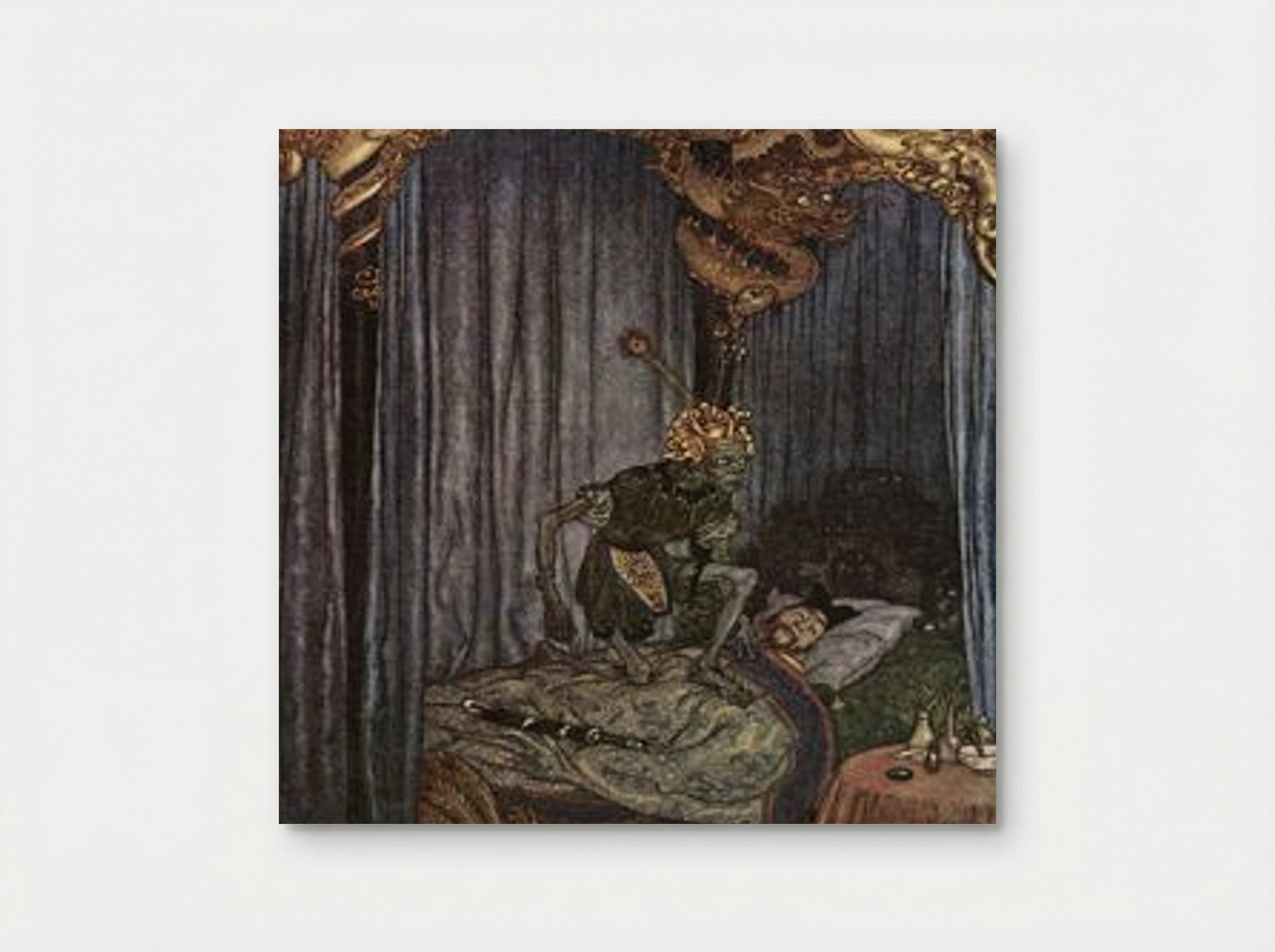 Death Listened to the Nightingale - Harry Clarke - Poster