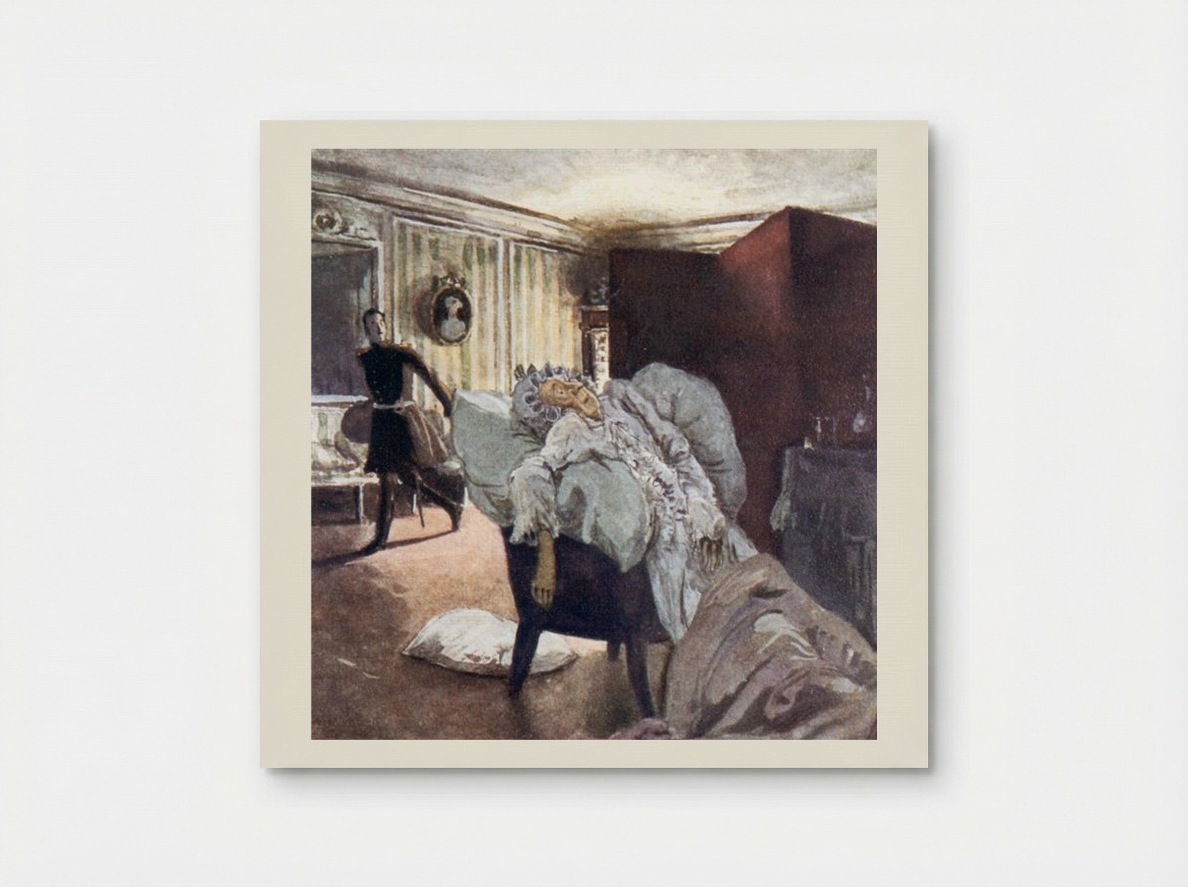 Death of the Countess - Alexandre Benois - Poster