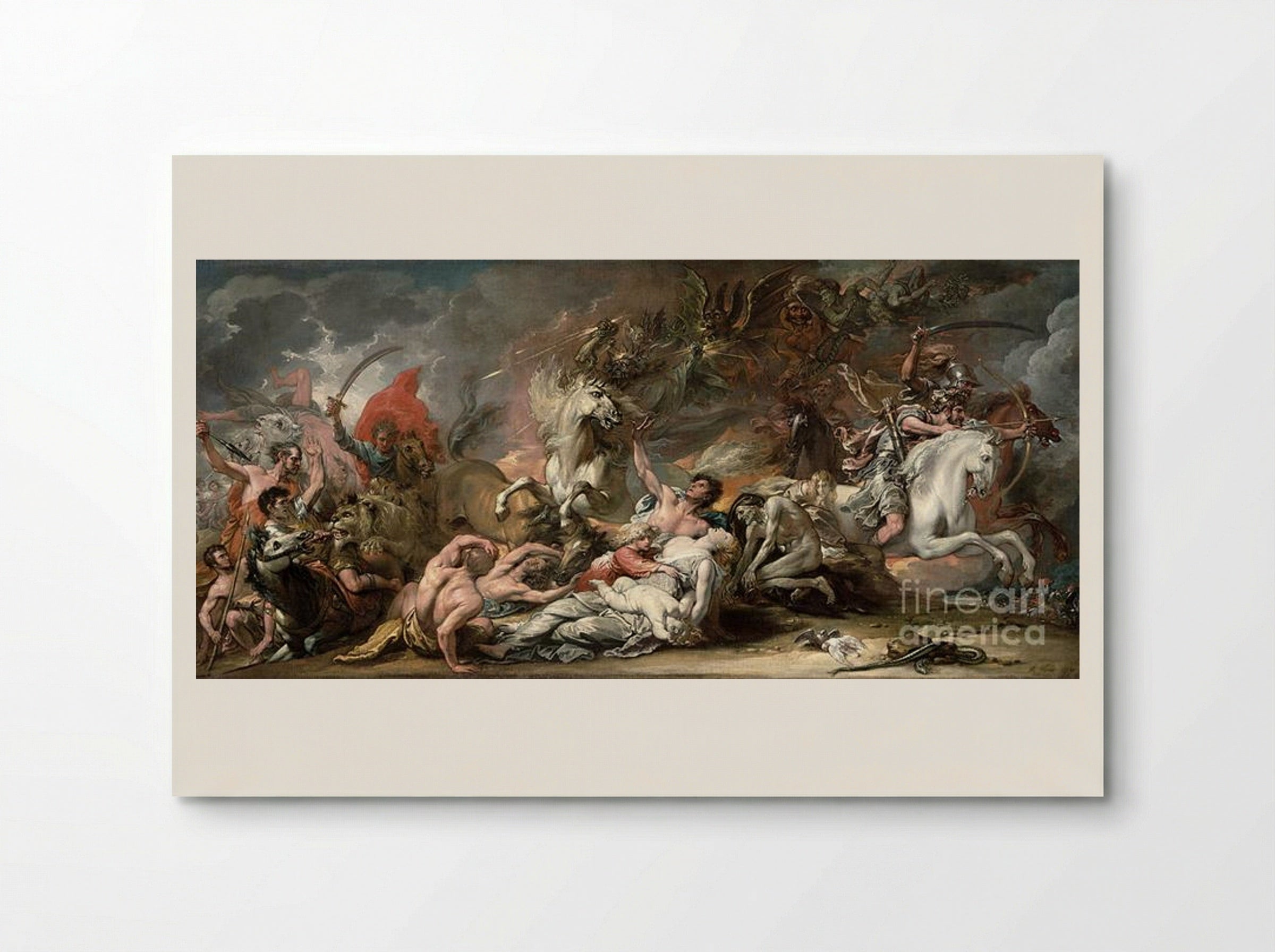 Death on the Pale Horse - Benjamin West - Poster