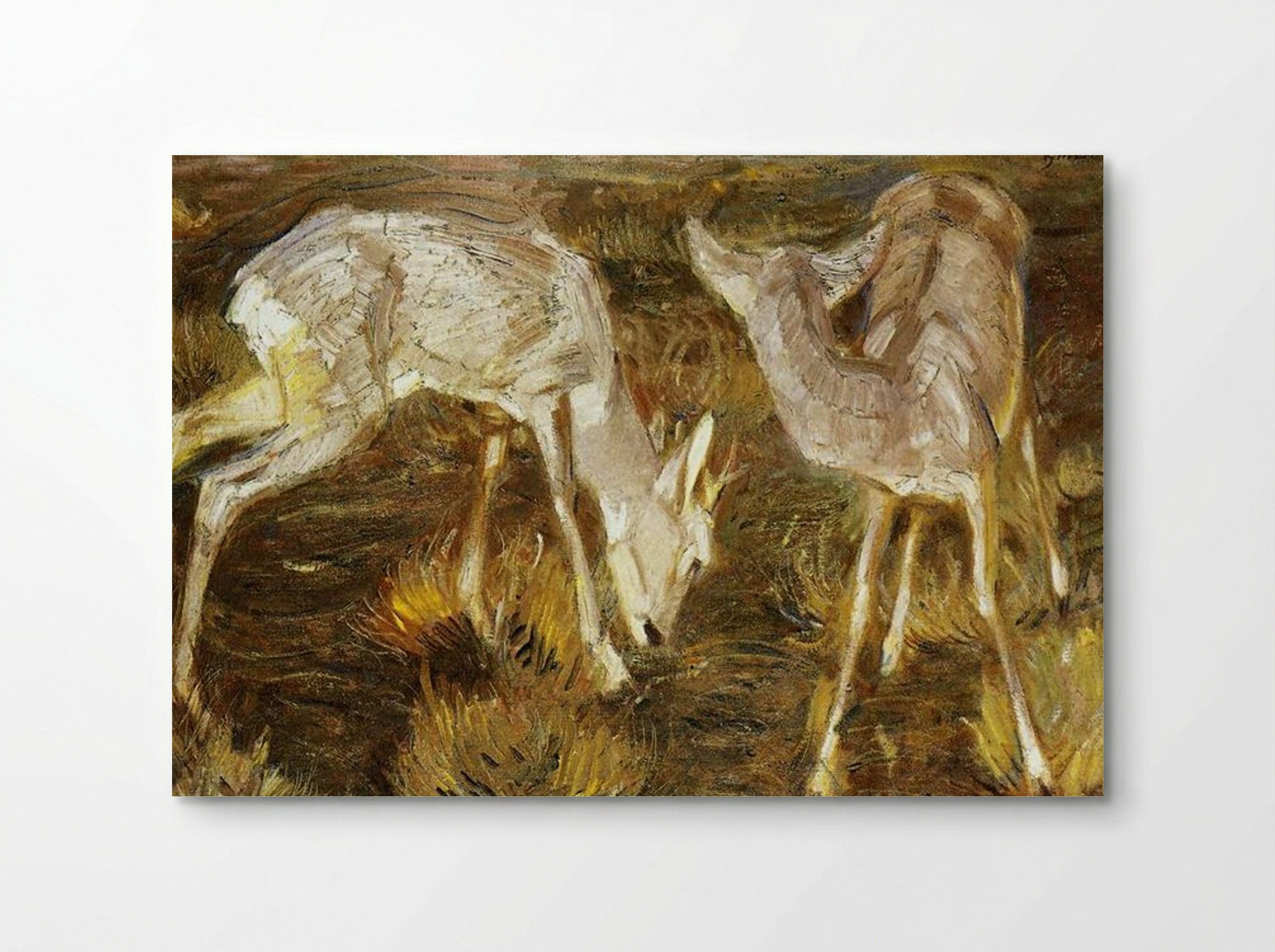 Deer at Dusk - Franz Marc - Poster