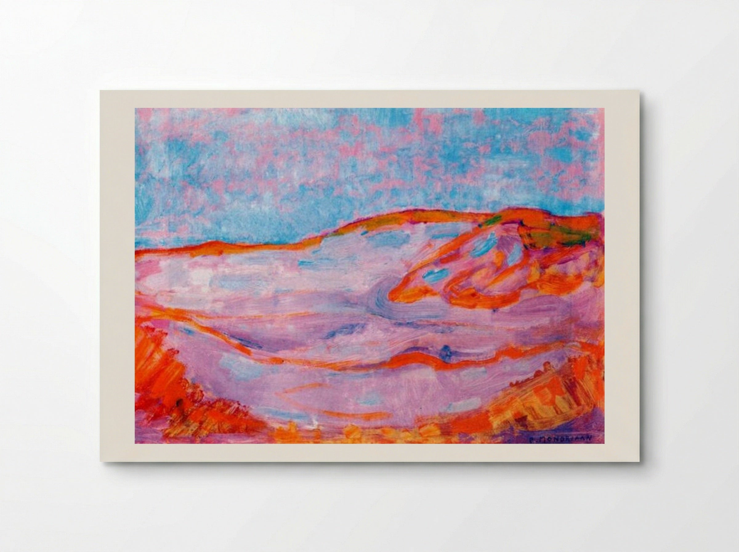 Dune IV - Piet Mondrian - Poster