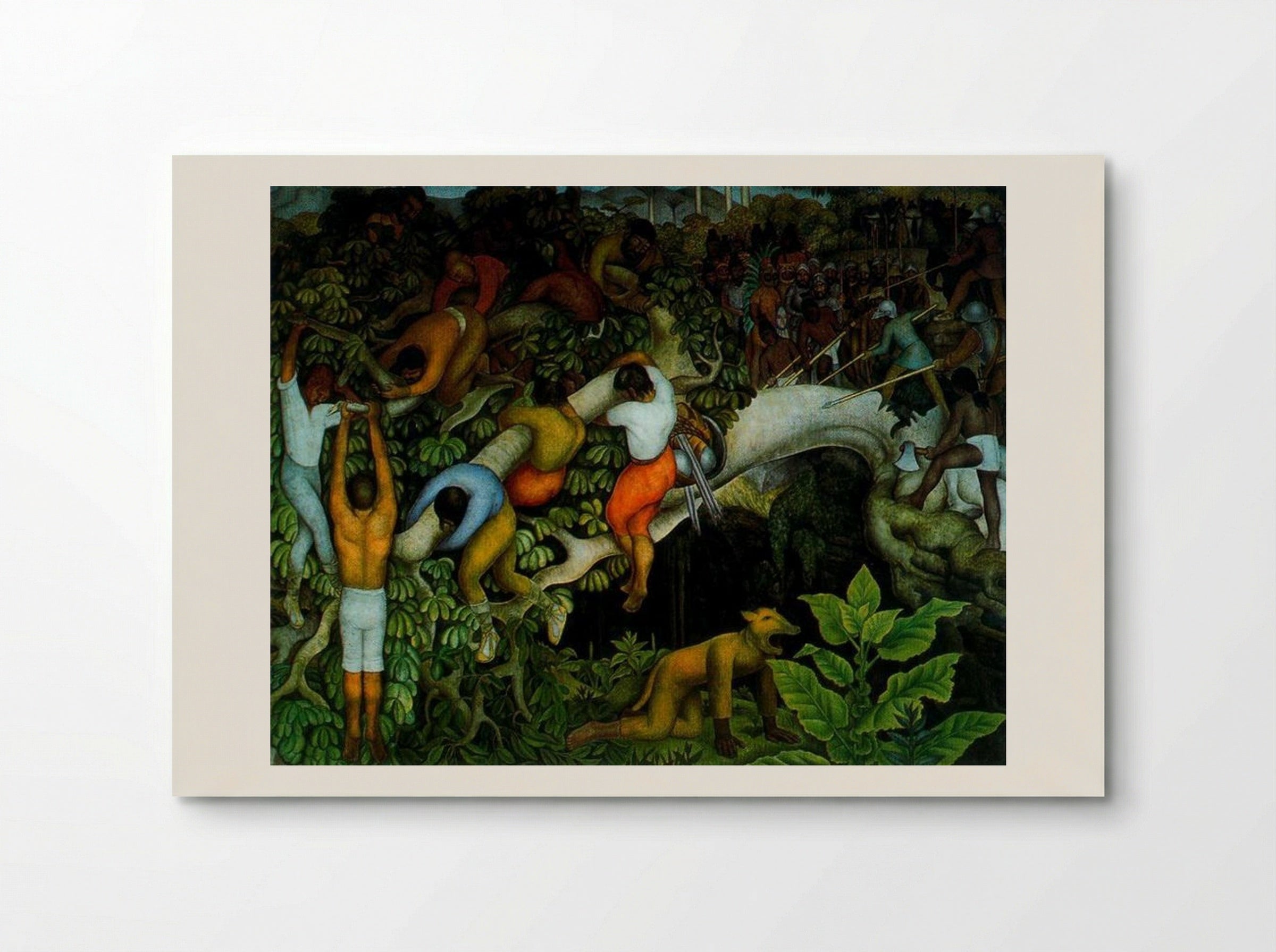 Entering the City (Diego Rivera) - Diego Rivera - Poster