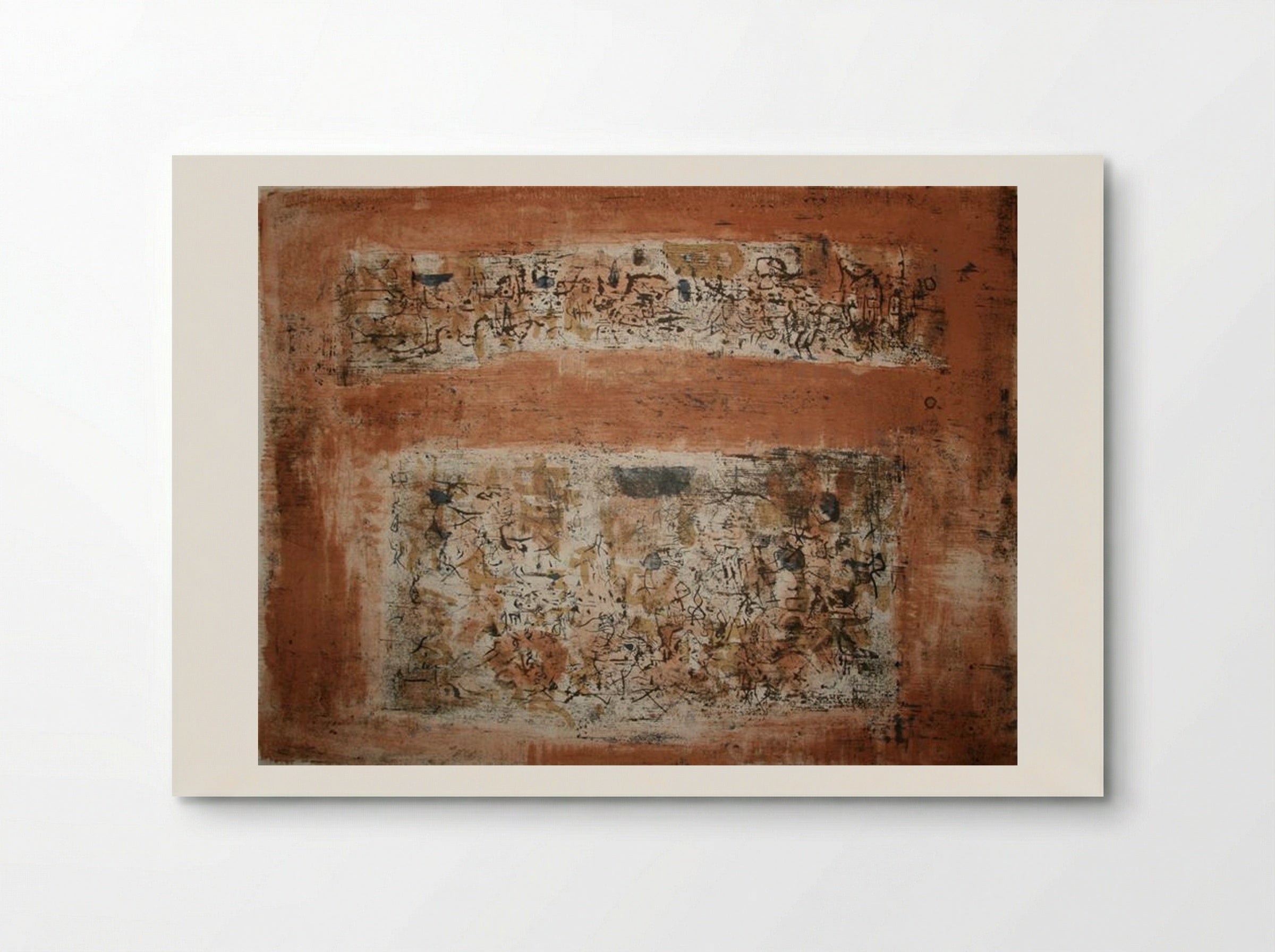 Entre deux villes - Zao Wou-Ki - Poster
