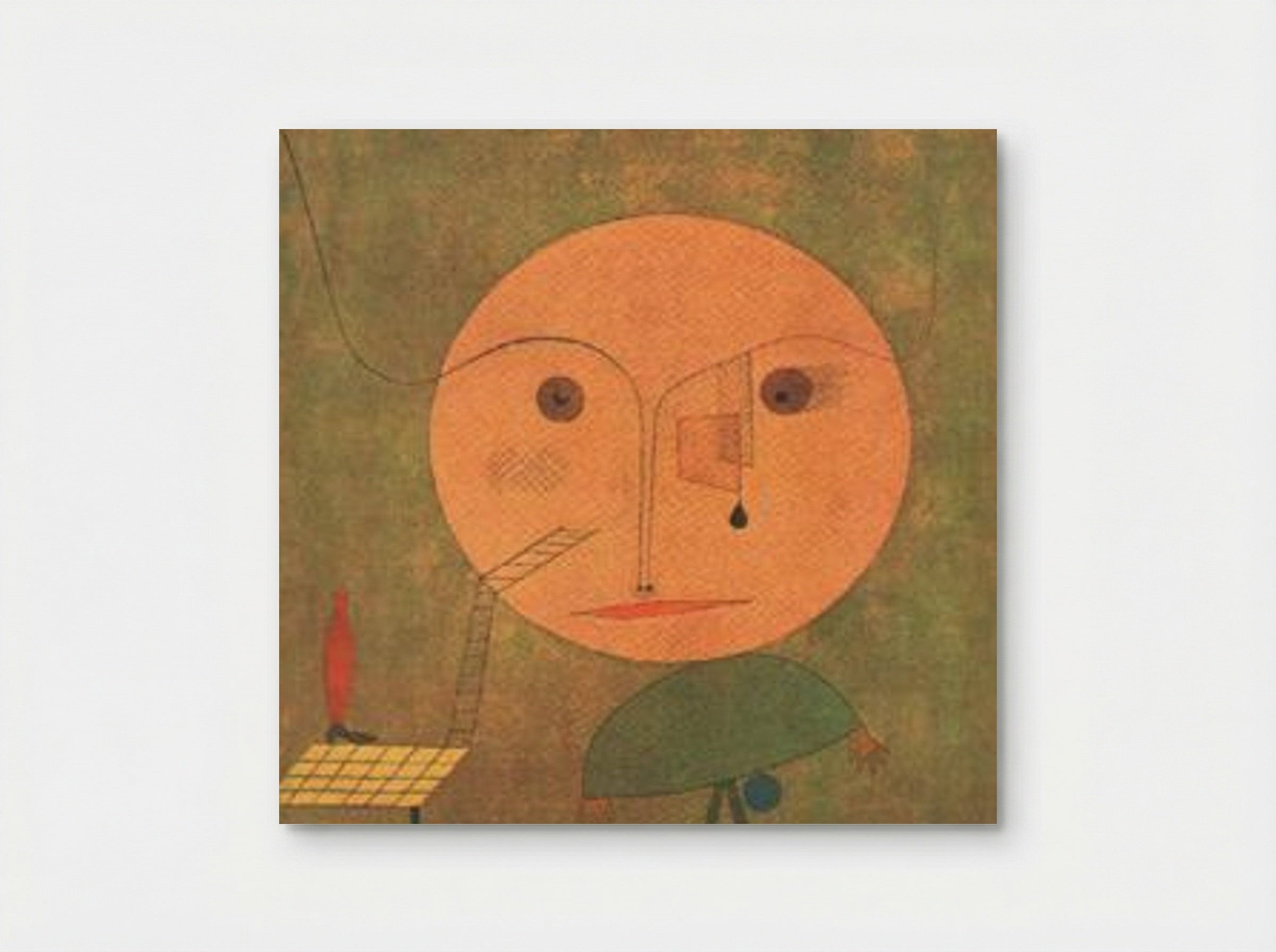 Error on Green - Paul Klee - Poster