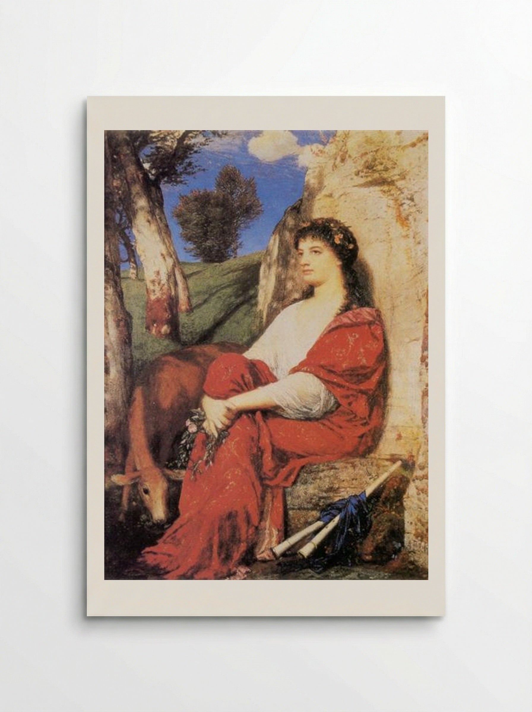 Euterpe - Arnold Böcklin - Poster