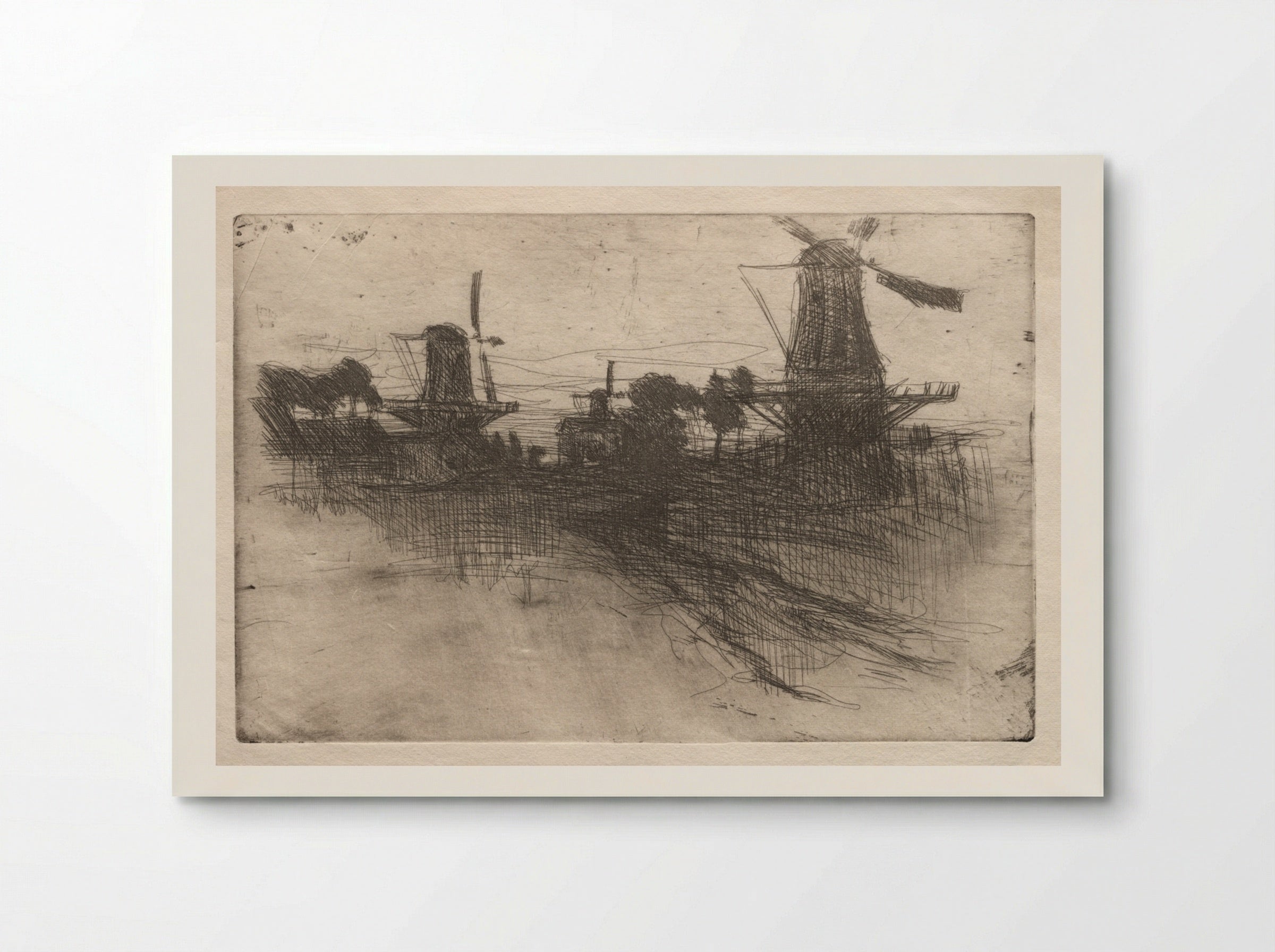 Evening, Dordrecht - John Henry Twachtman - Poster