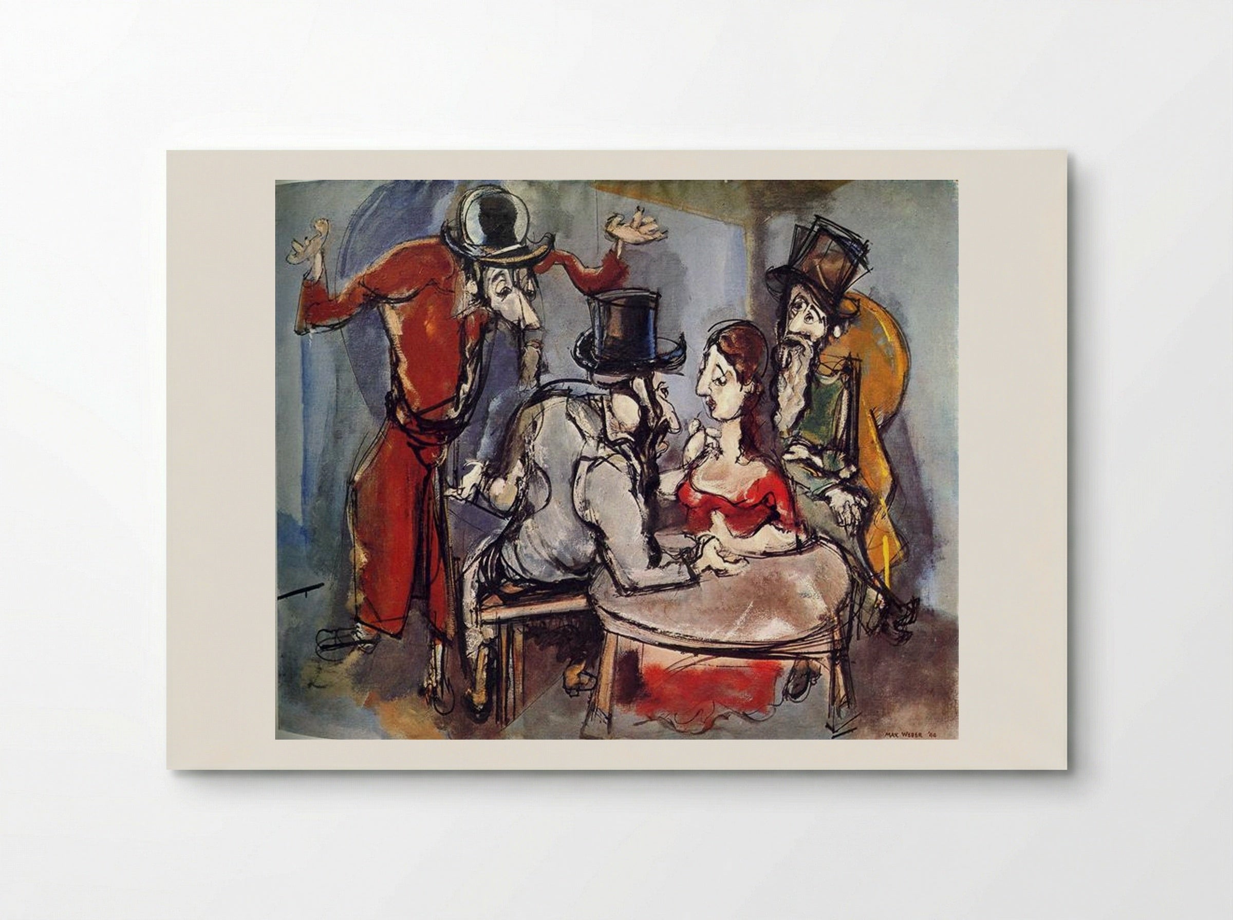 Family Reunion - Max Weber - Poster