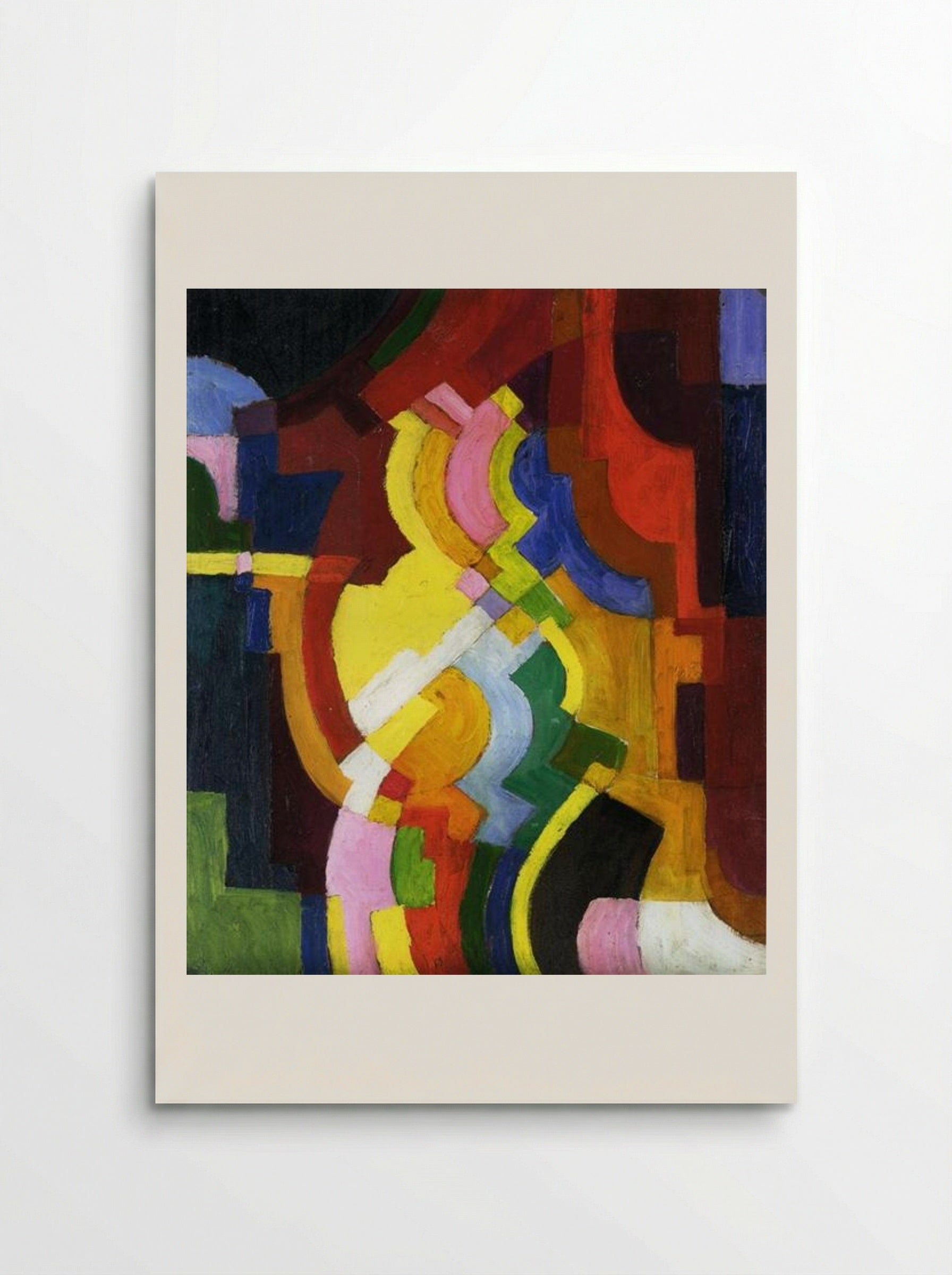 Farbige Formen III - August Macke - Poster