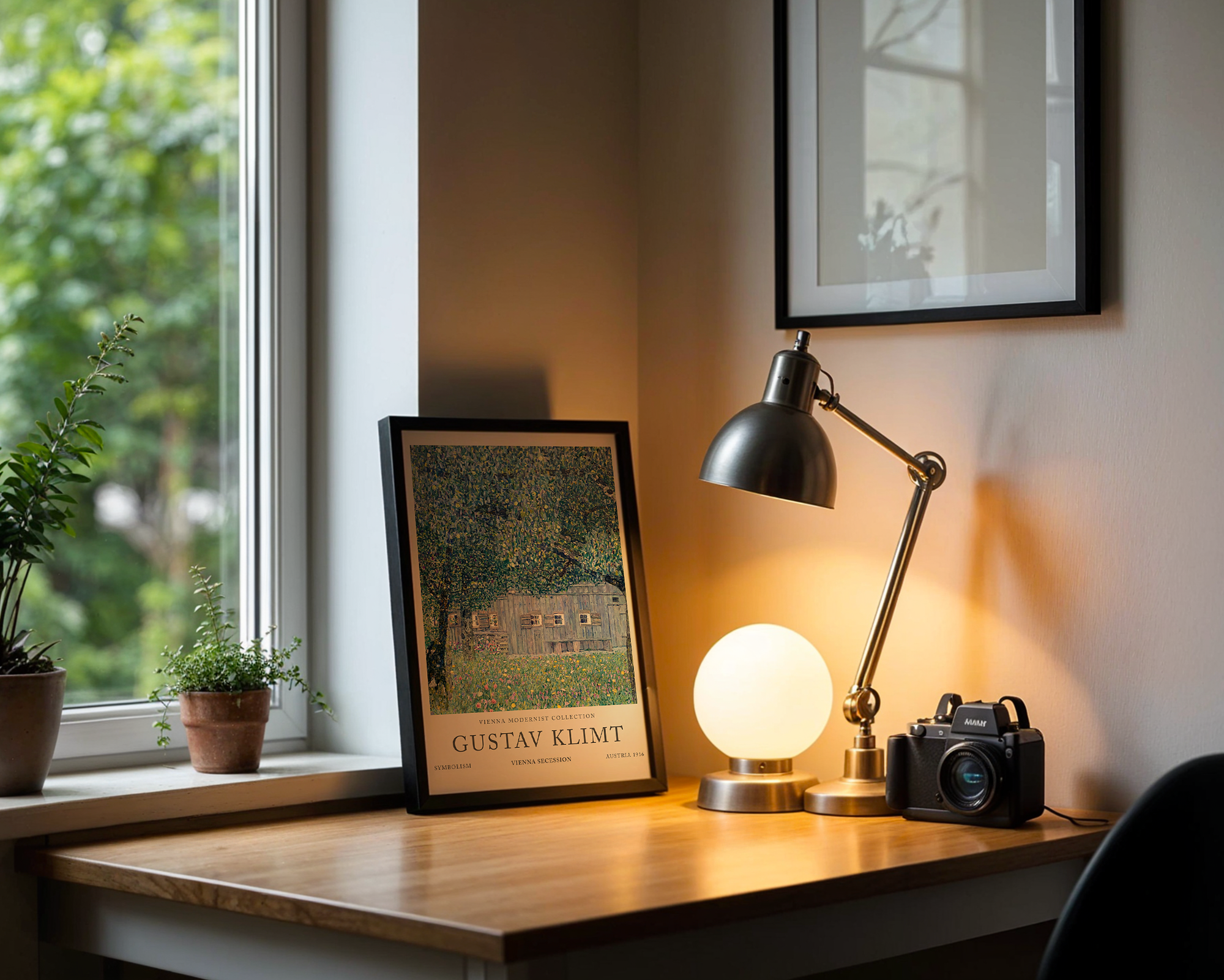 Farmhouse-in-Upper-Austria-(1911-1912)---Gustav-Klimt mockup