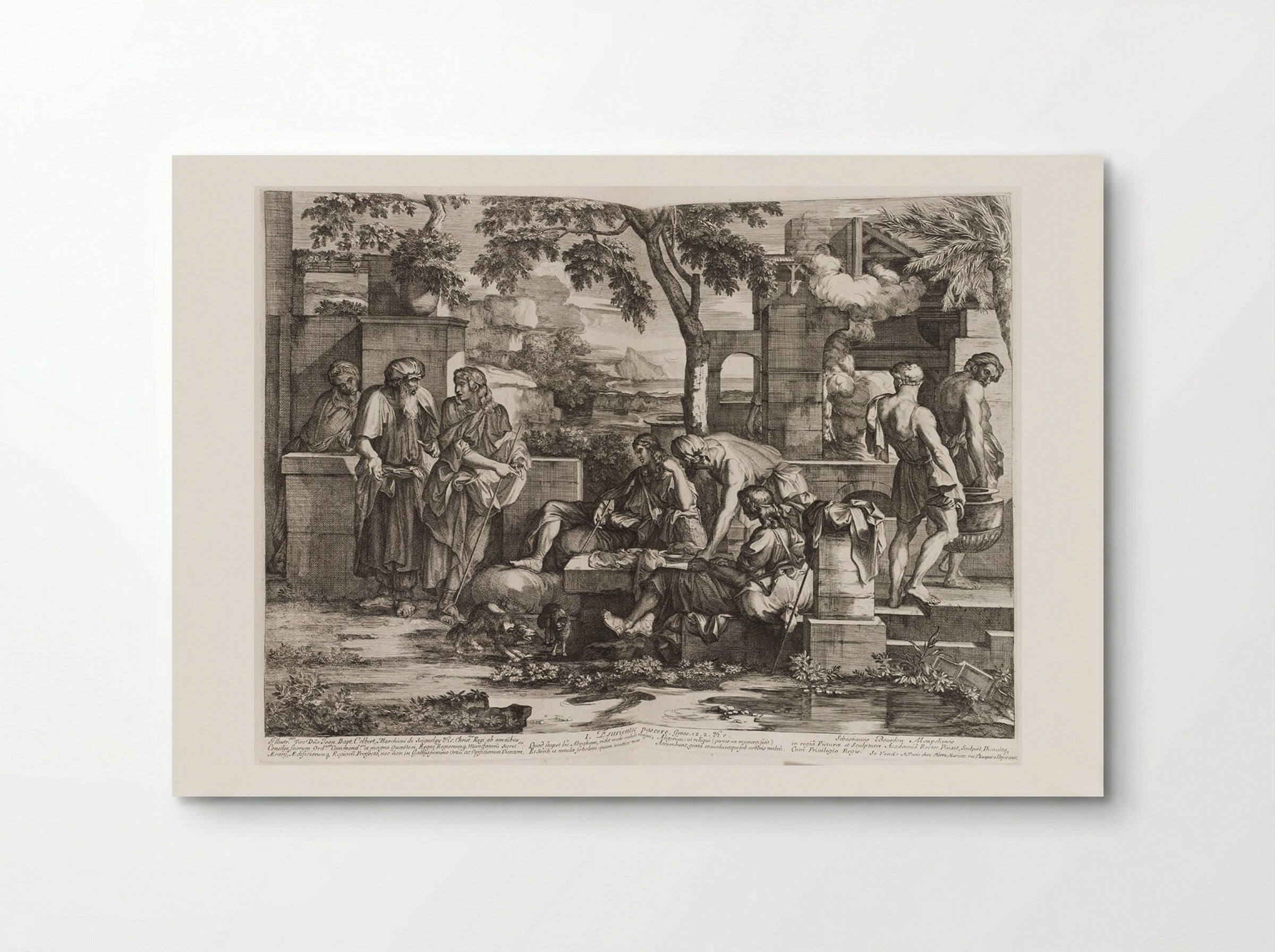 Feeding the Hungry - Sébastien Bourdon - Poster