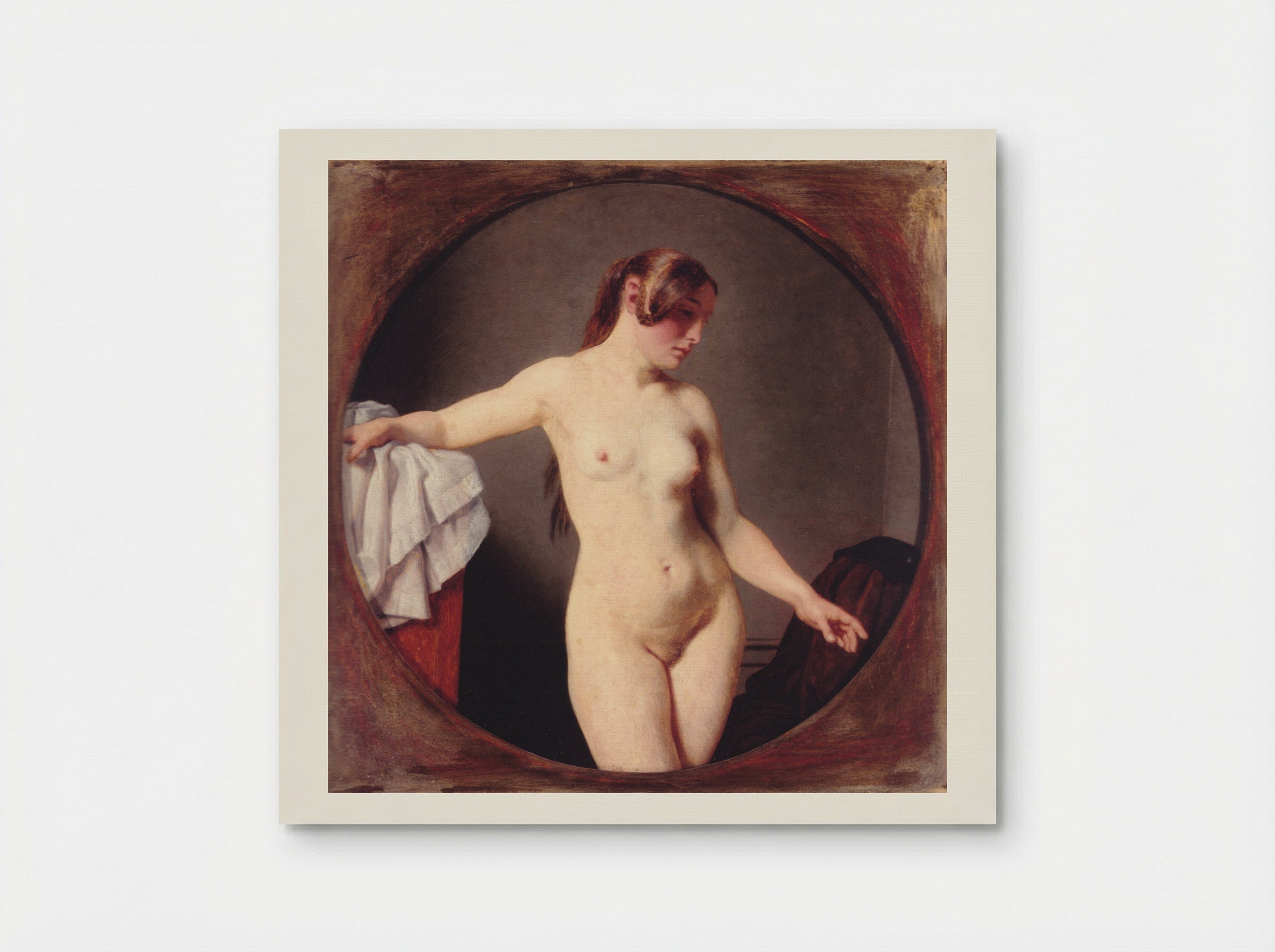Female Model, Florentine - Christoffer Wilhelm Eckersberg - Poster