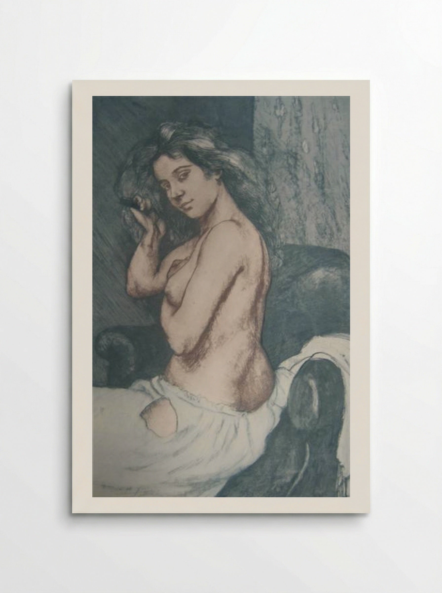 Female Nude - Charles Maurin - Poster