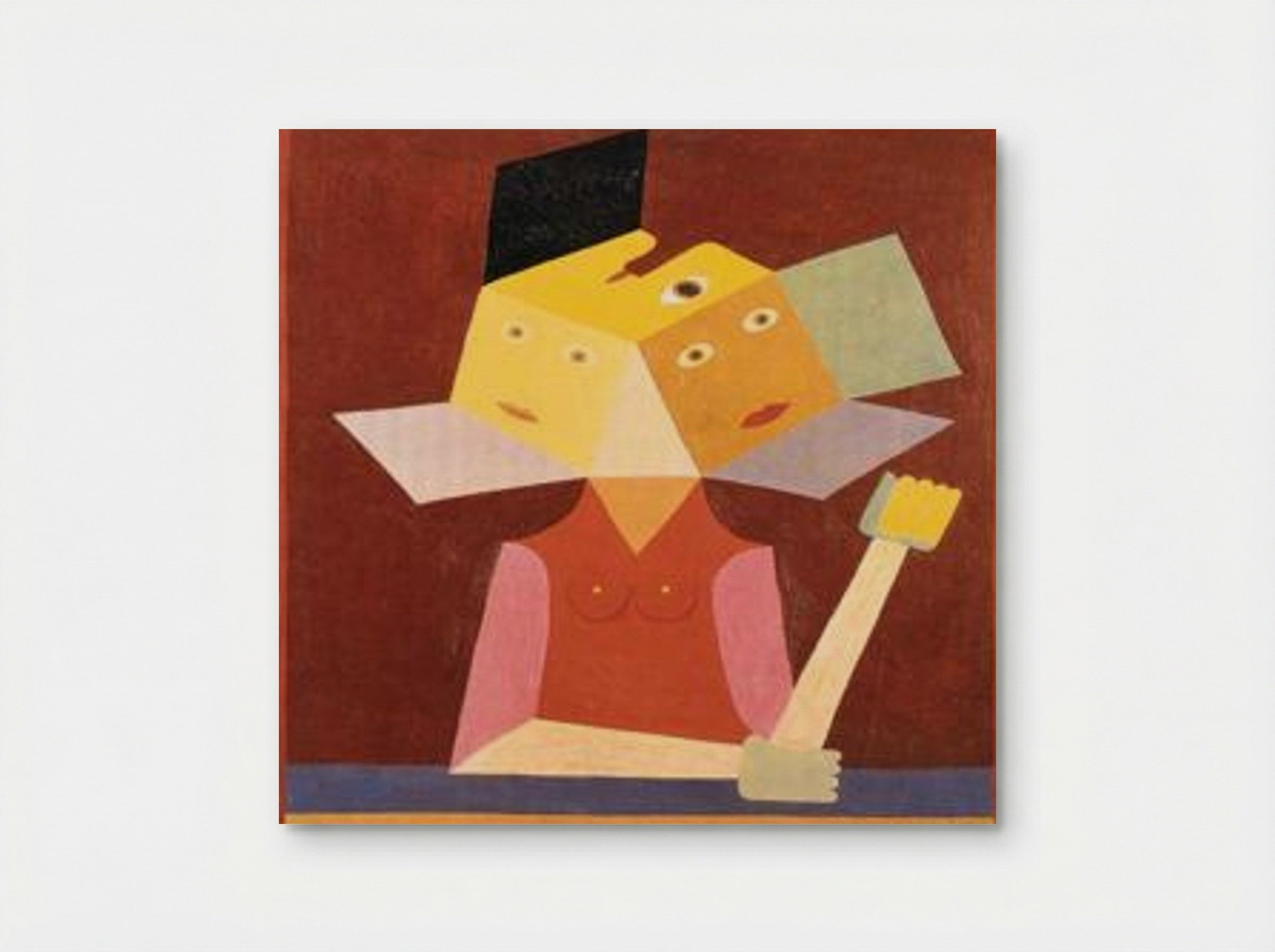 Femme regardant au loin - Victor Brauner - Poster